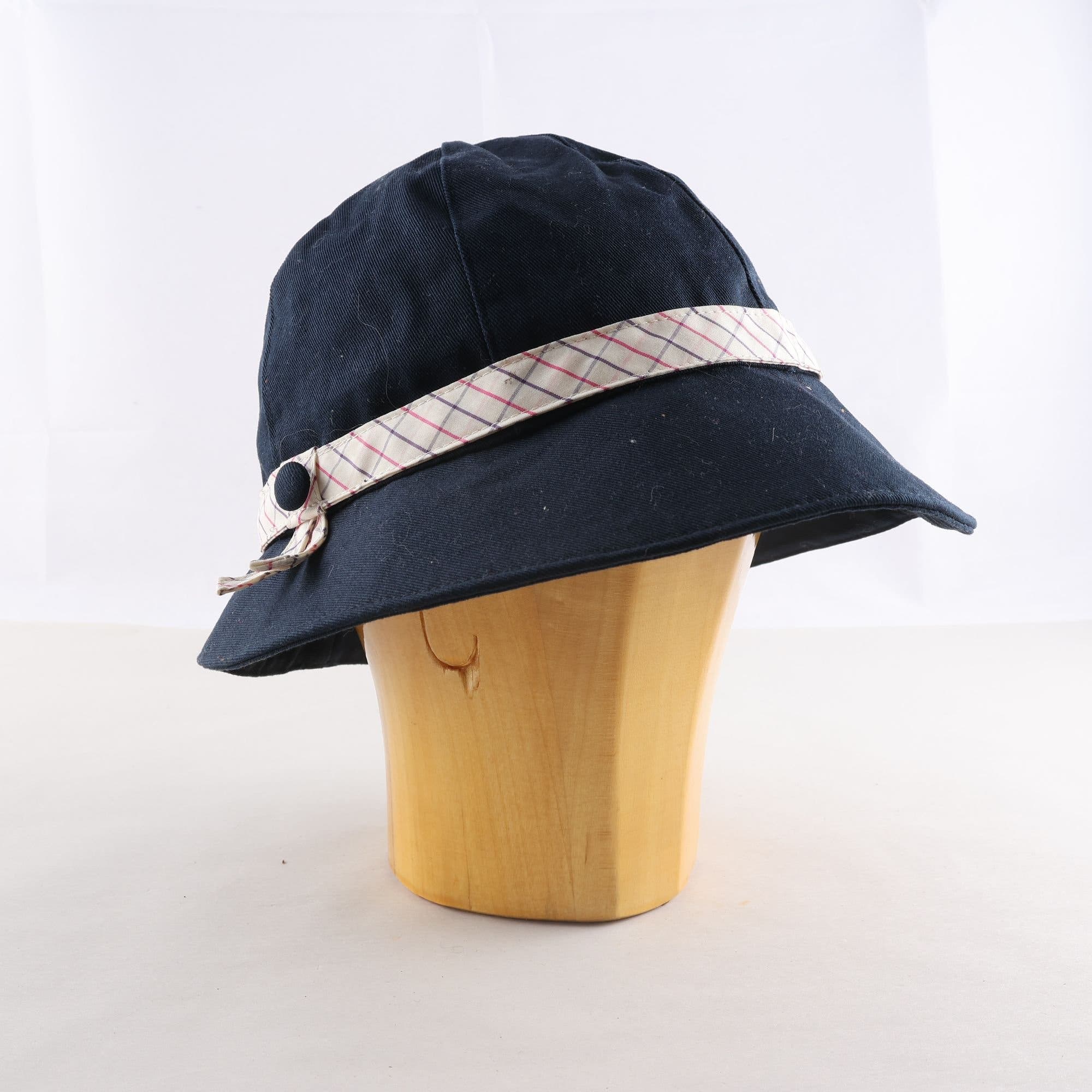 Hatt, Barbour, blå, stl. S.