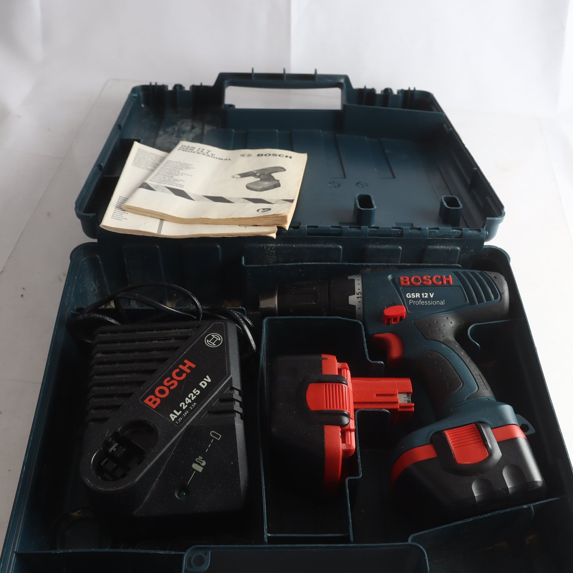 Skruvdragare, Bosch AL 2425 DV. Samfraktas ej.