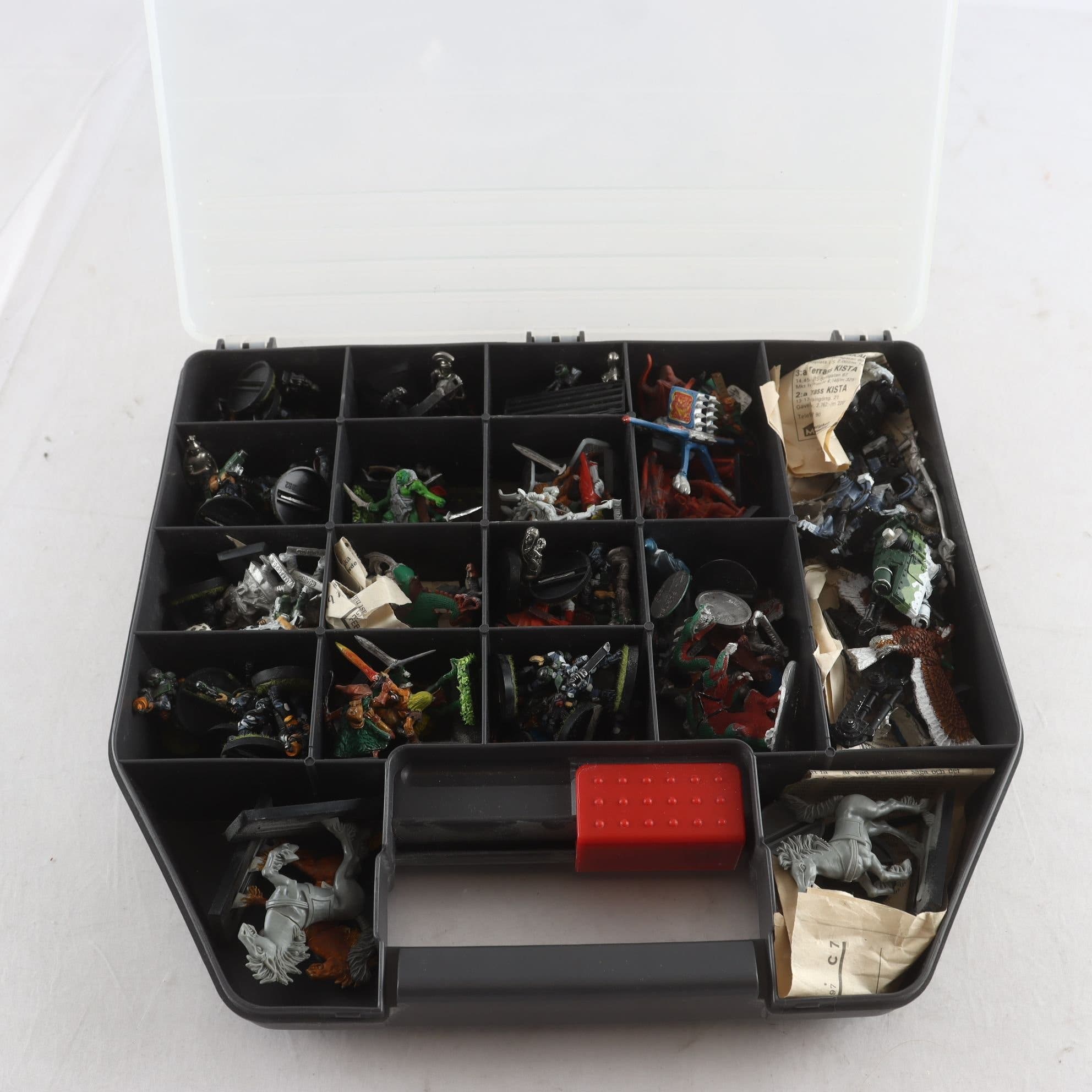 Figurer, Spelfigurer, fantasy, warhammer, blandat. Samfraktas ej.
