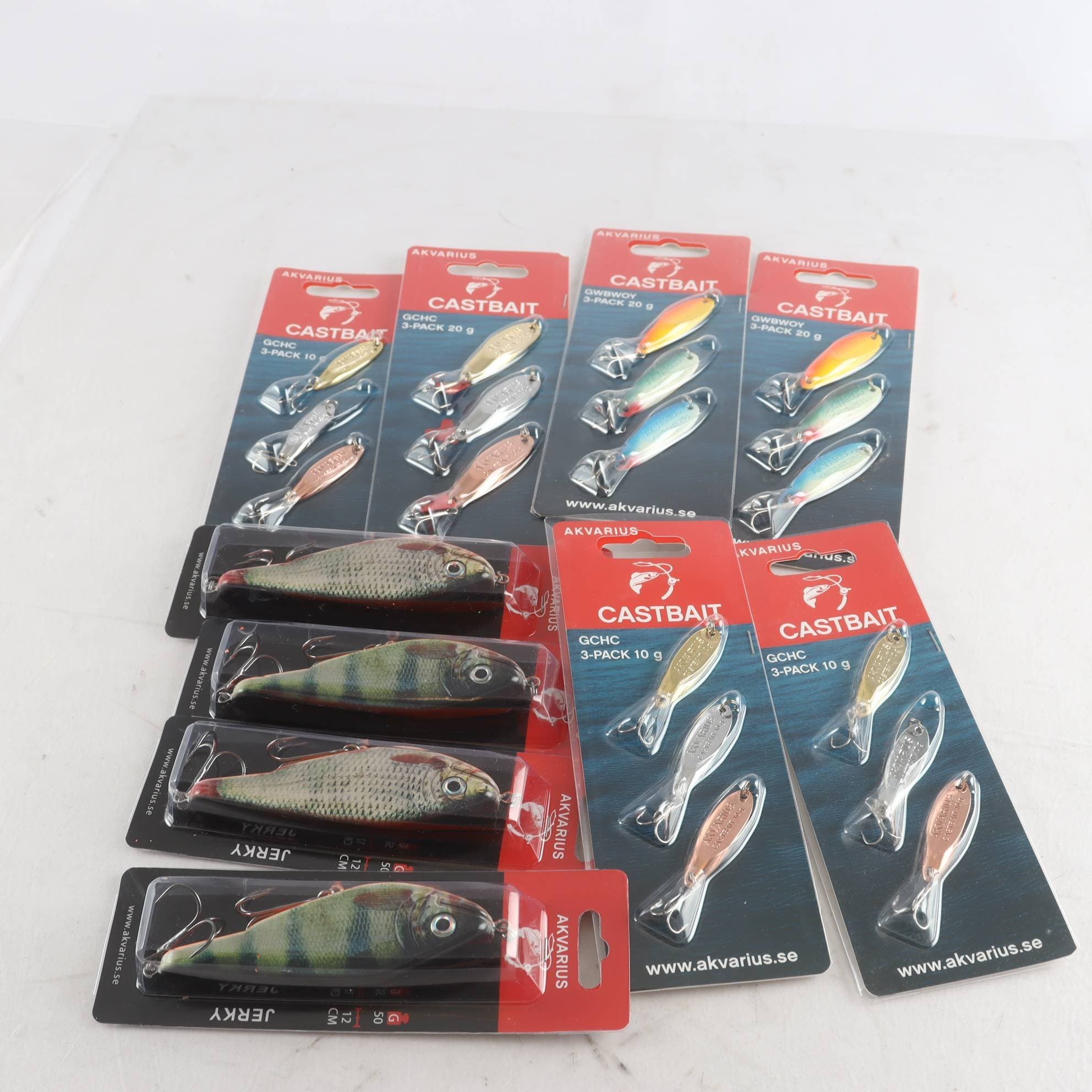 Fiskedrag, Akvarius, blandat.
