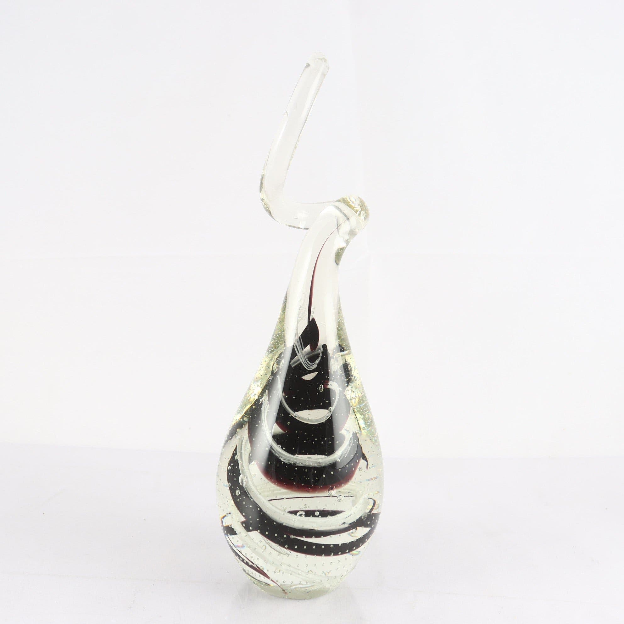 Glasskulptur, konstglas, RBA, Olofström. Samfraktas ej