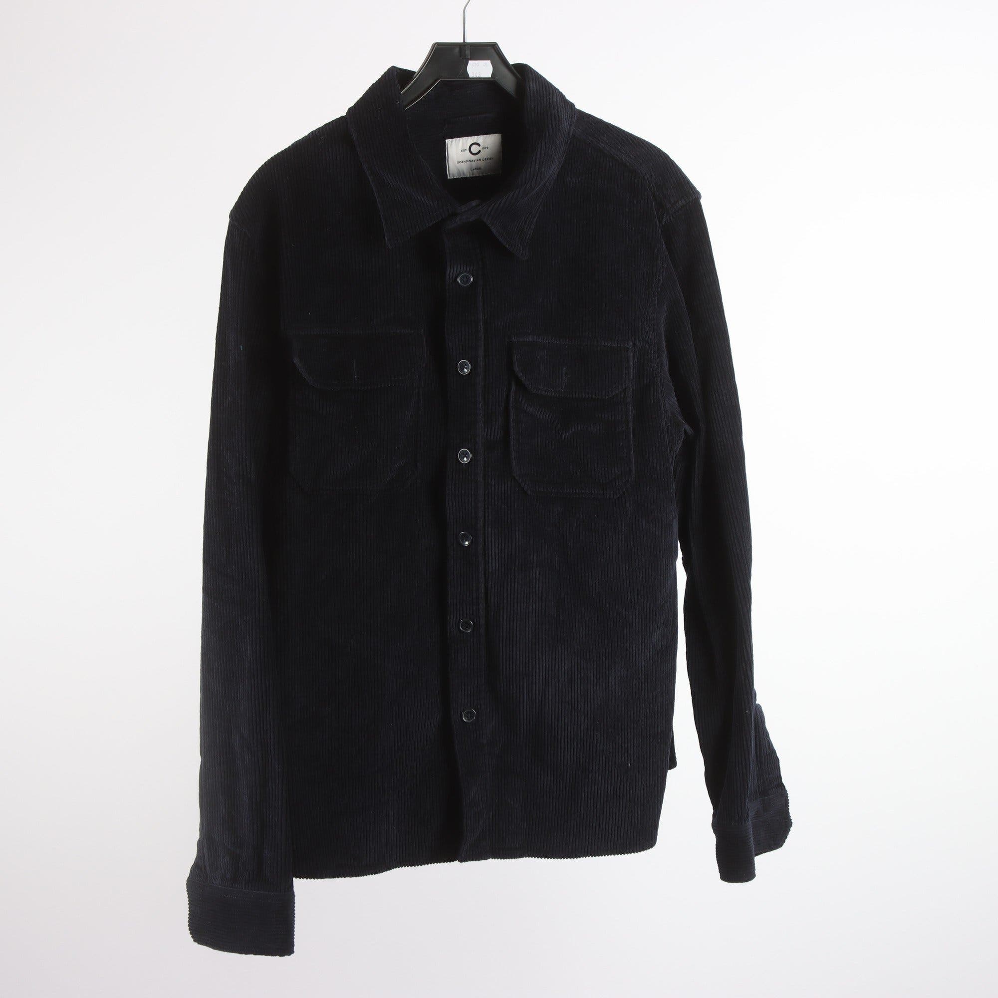 Overshirt, Cubus, blå, manchester, stl. L.