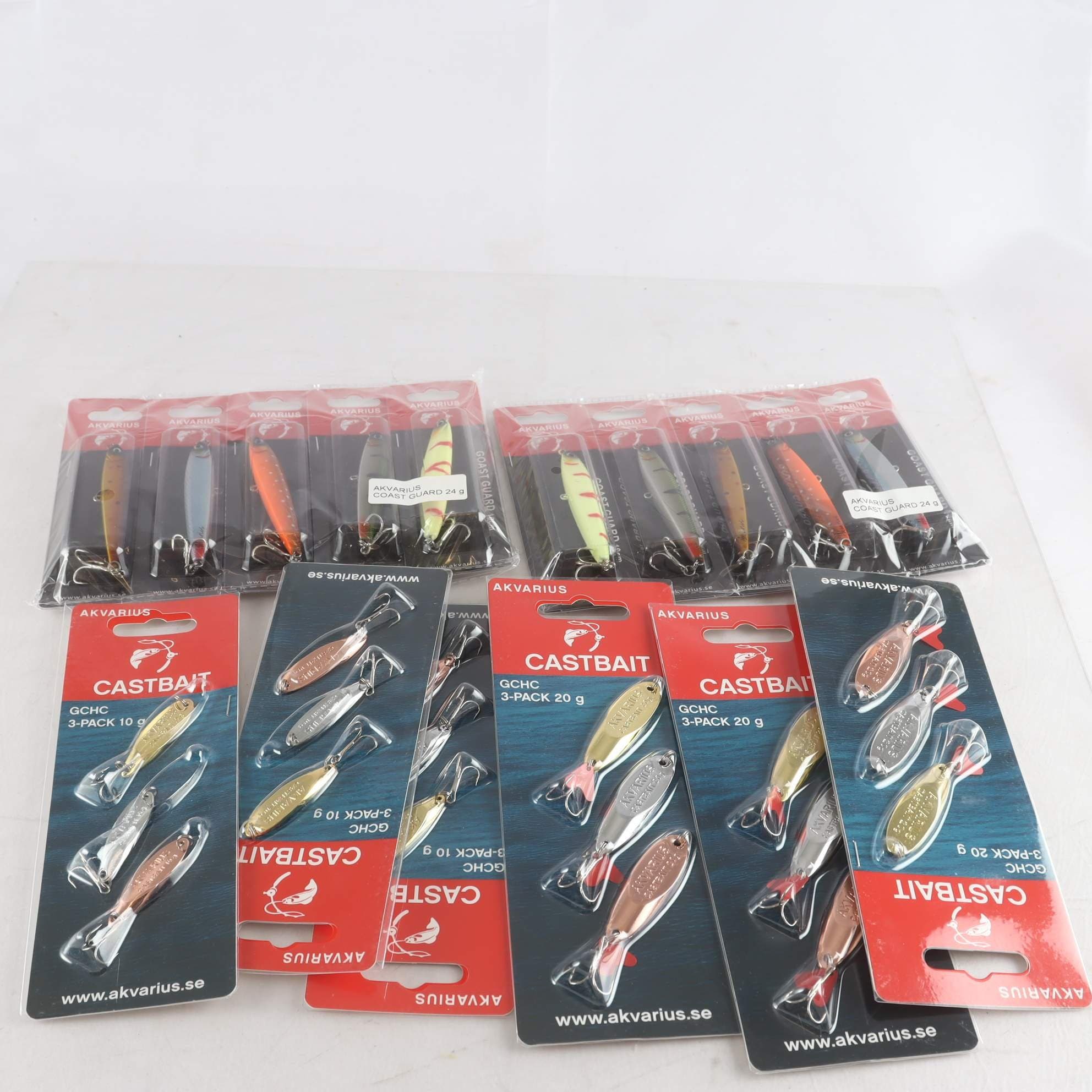 Fiskedrag, Akvarius, blandat.
