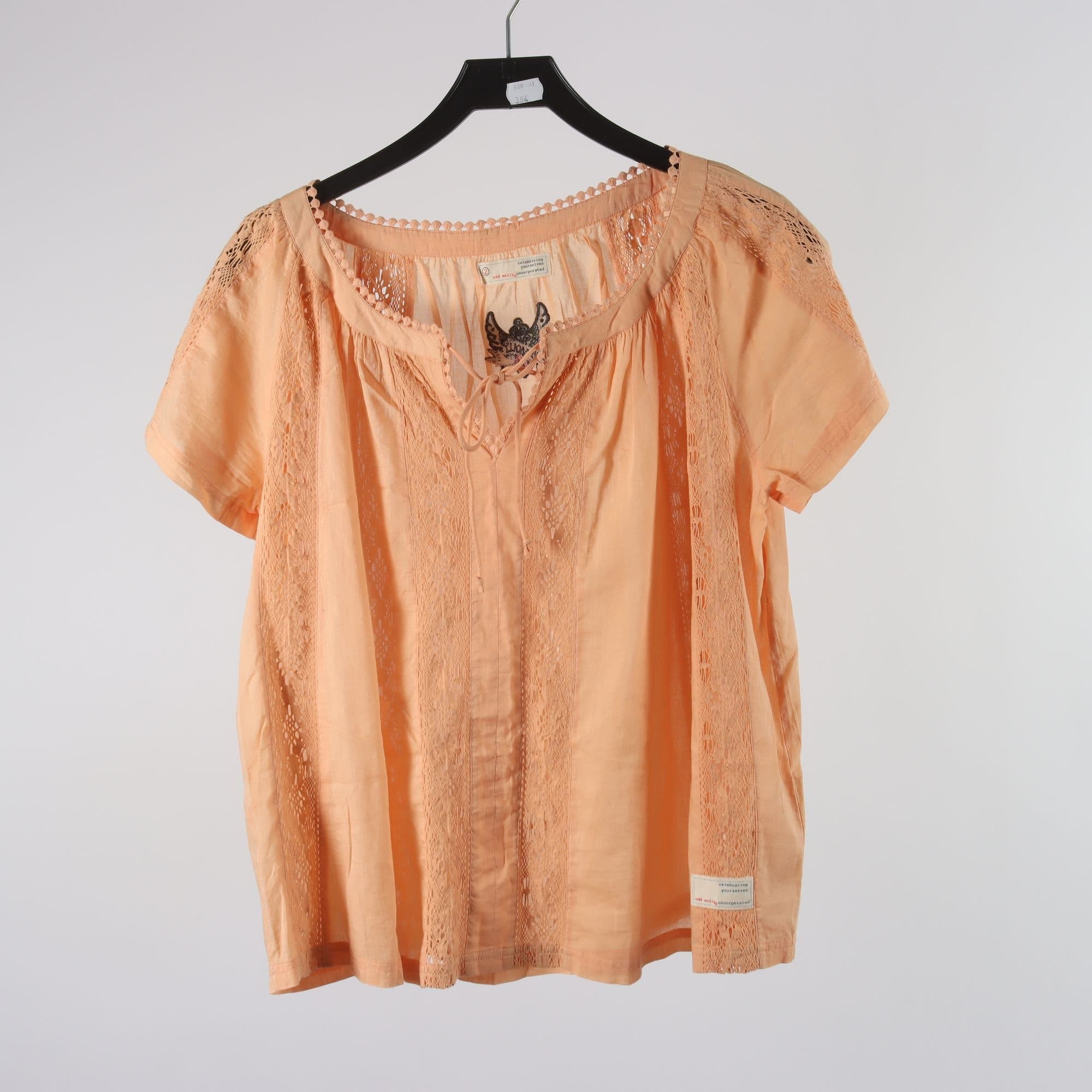 Blus, Odd Molly, orange, stl. M.