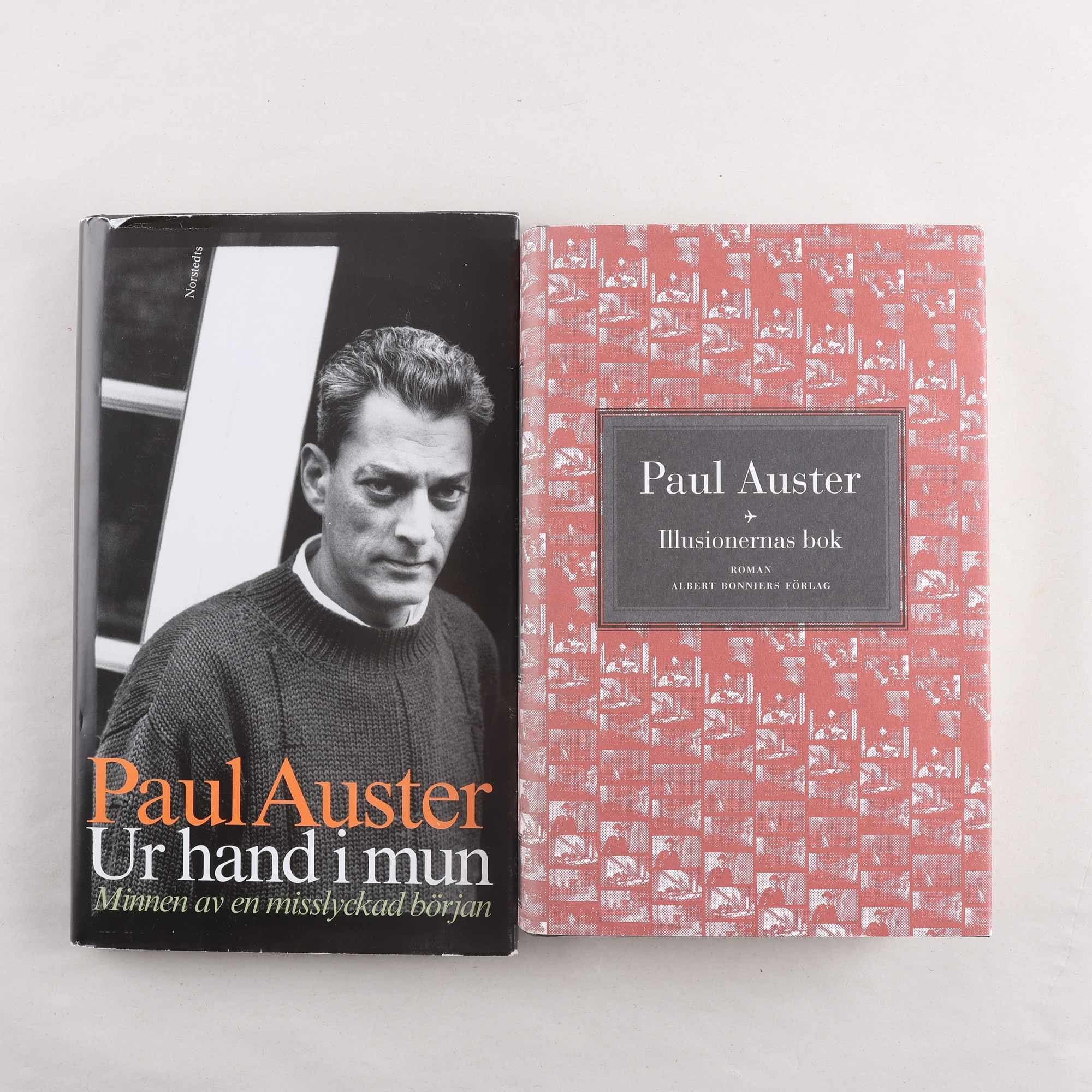 Bokpaket, Paul Auster, 2 st