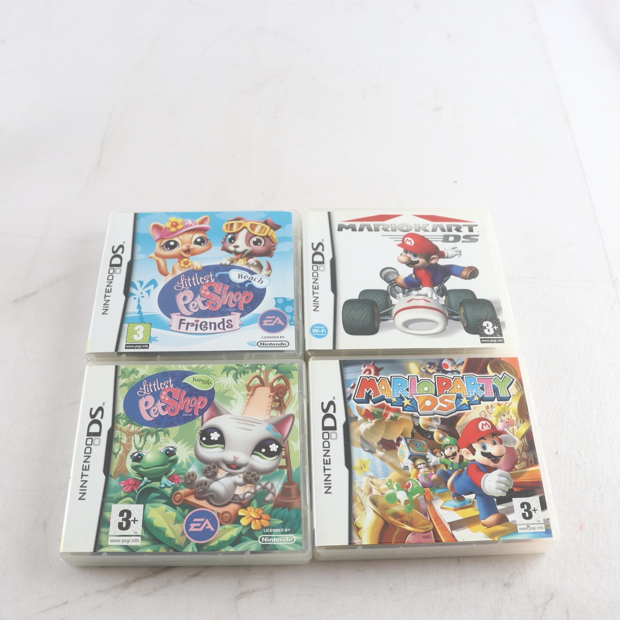 Spel, Nintendo DS Spel, 4 st
