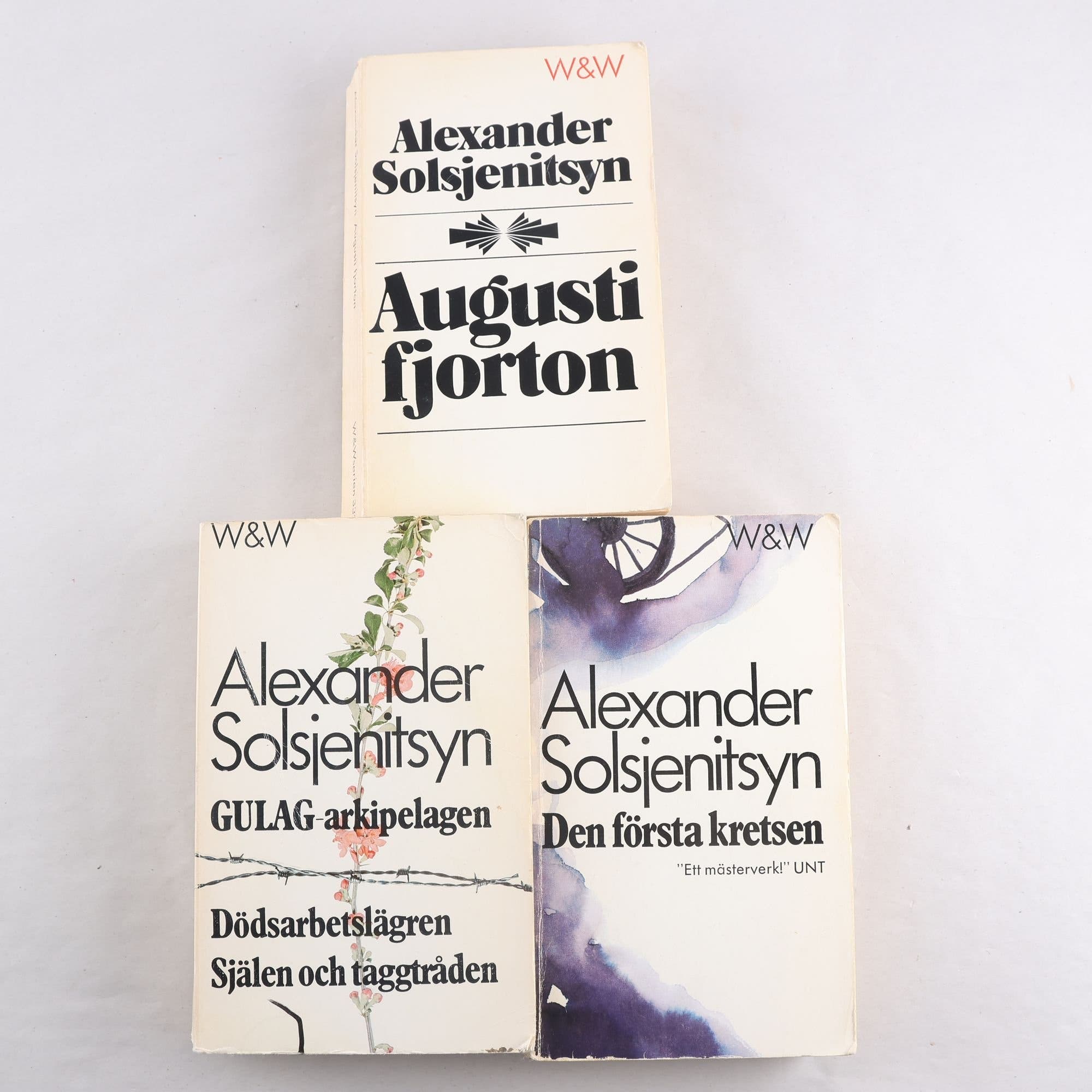 Alexander Solsjenitsyn, 3 volymer