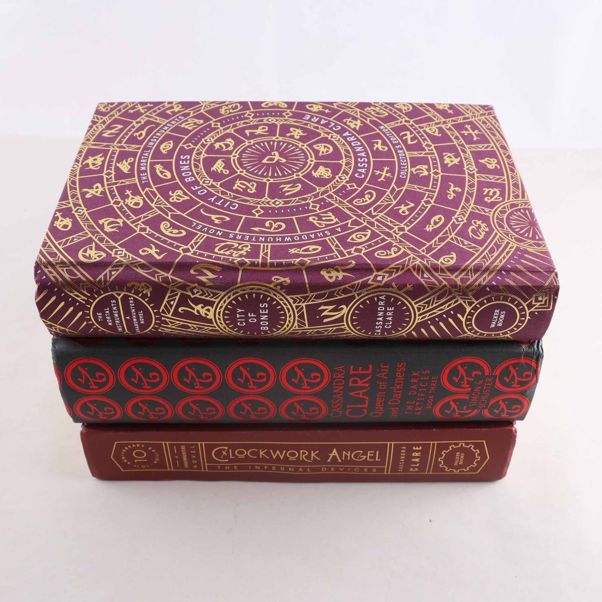 Cassandra Clare, bokpaket med 3 volymer