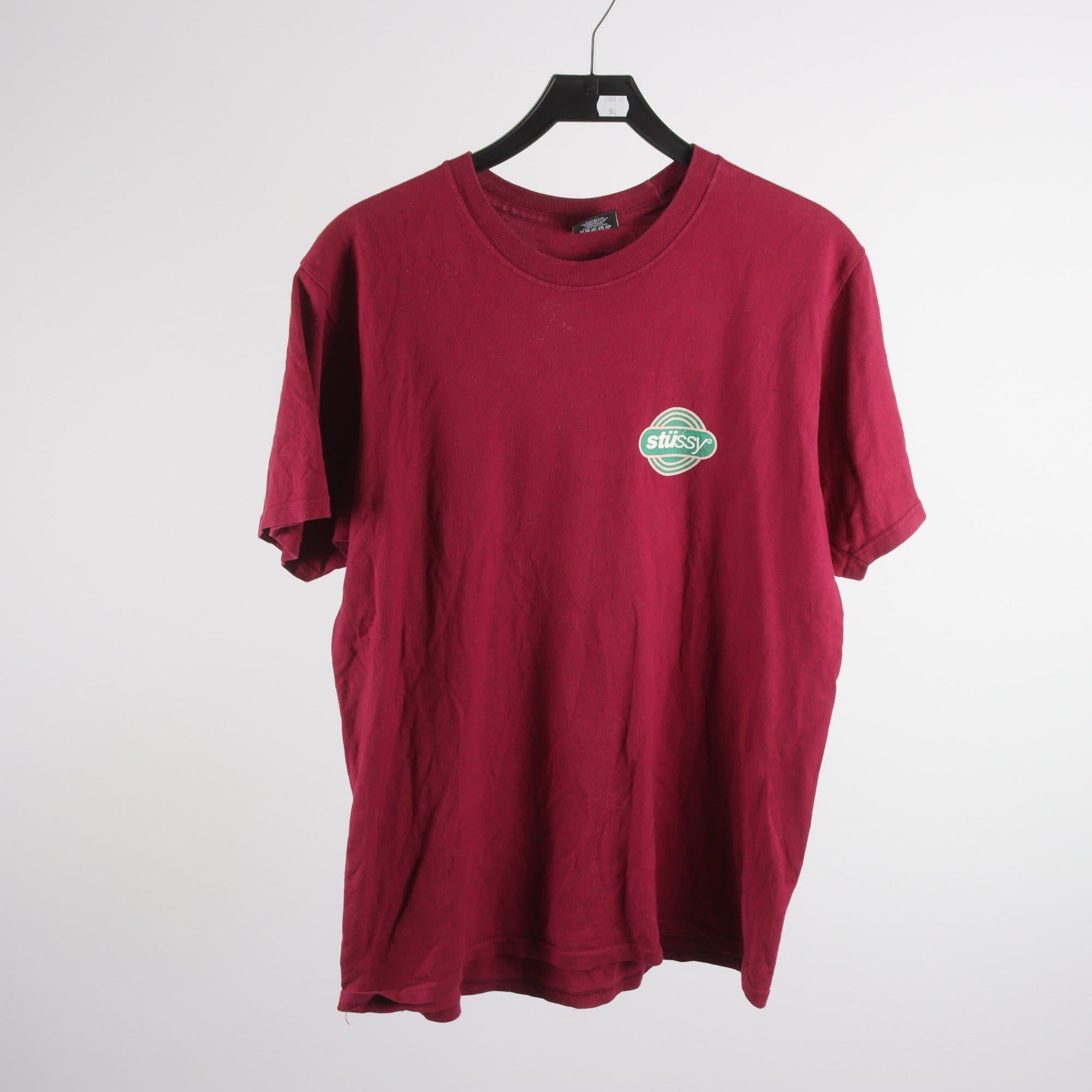 T-shirt, Stüssy, plommon lila, stl. M