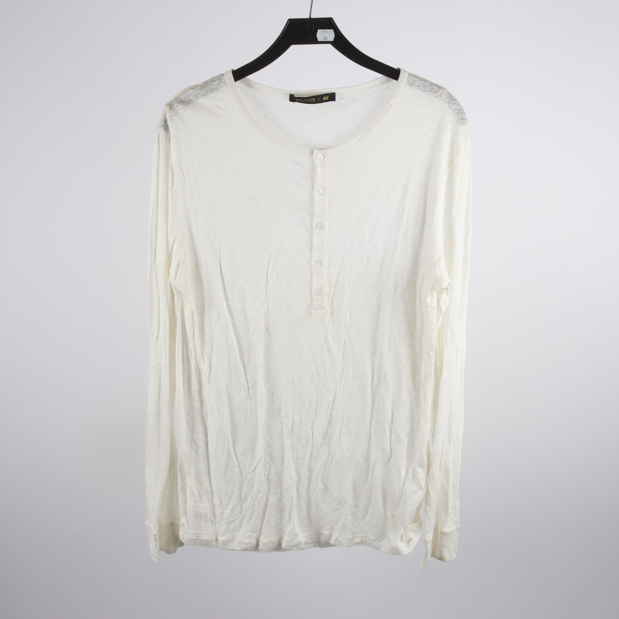 Tröja, Balmain x H&M, offwhite, stl. M