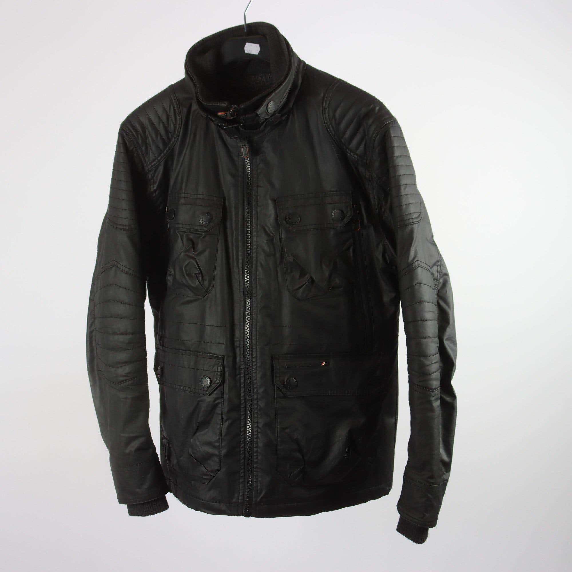 Fodrad jacka, Superdry, svart, stl. L.