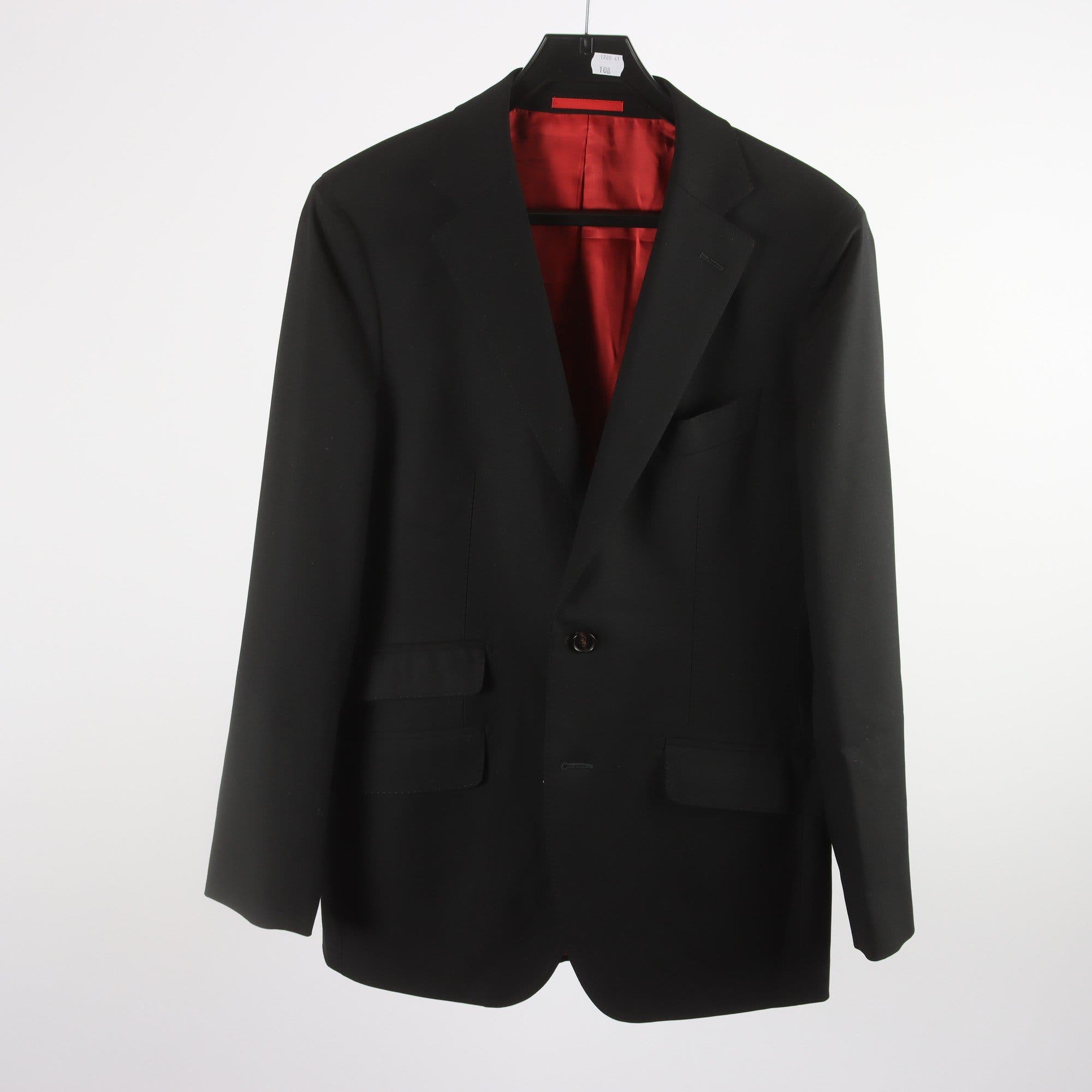 Kavaj, Suitsupply, svart, stl. 48