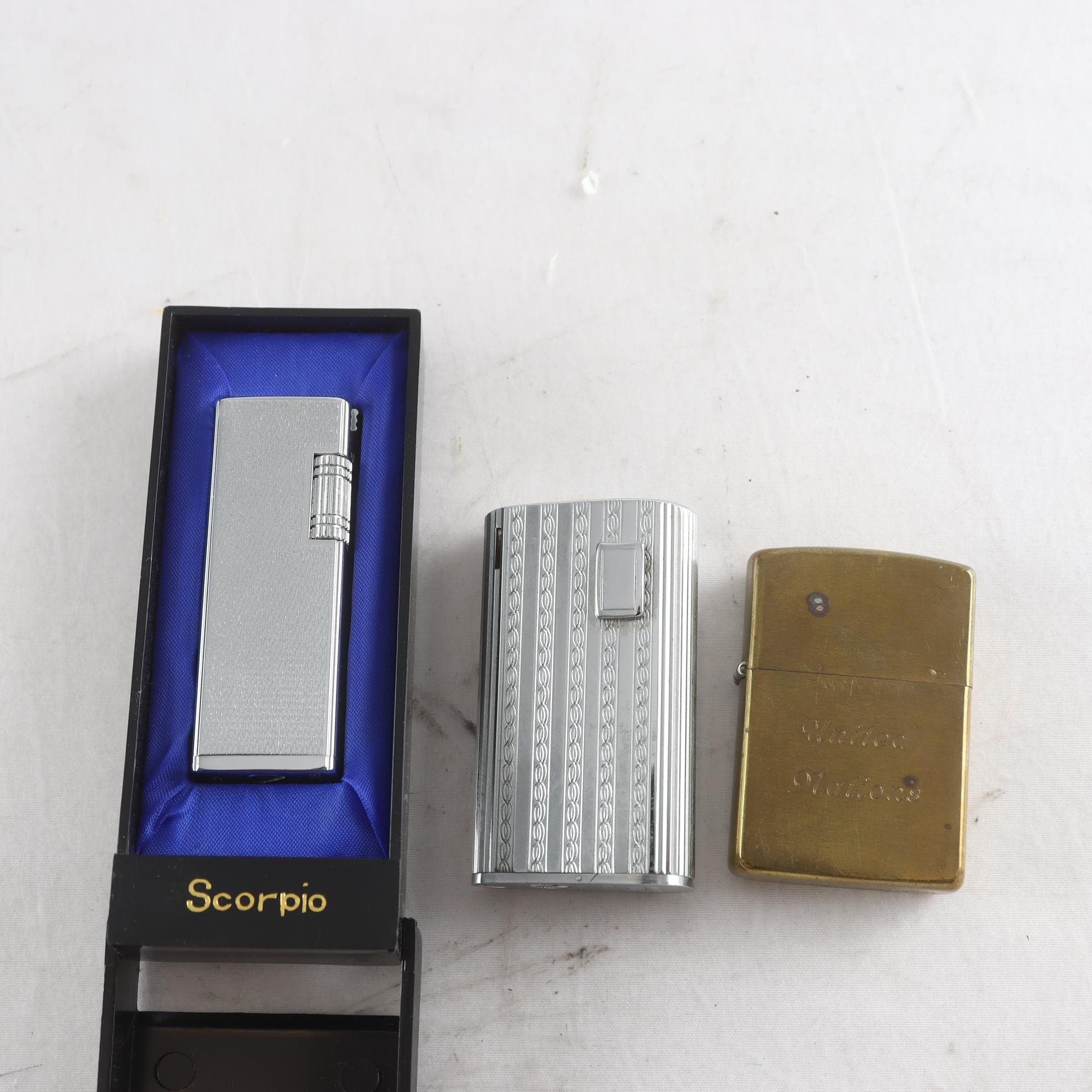 Tändare, Ronson-zippo-scorpio, 3st