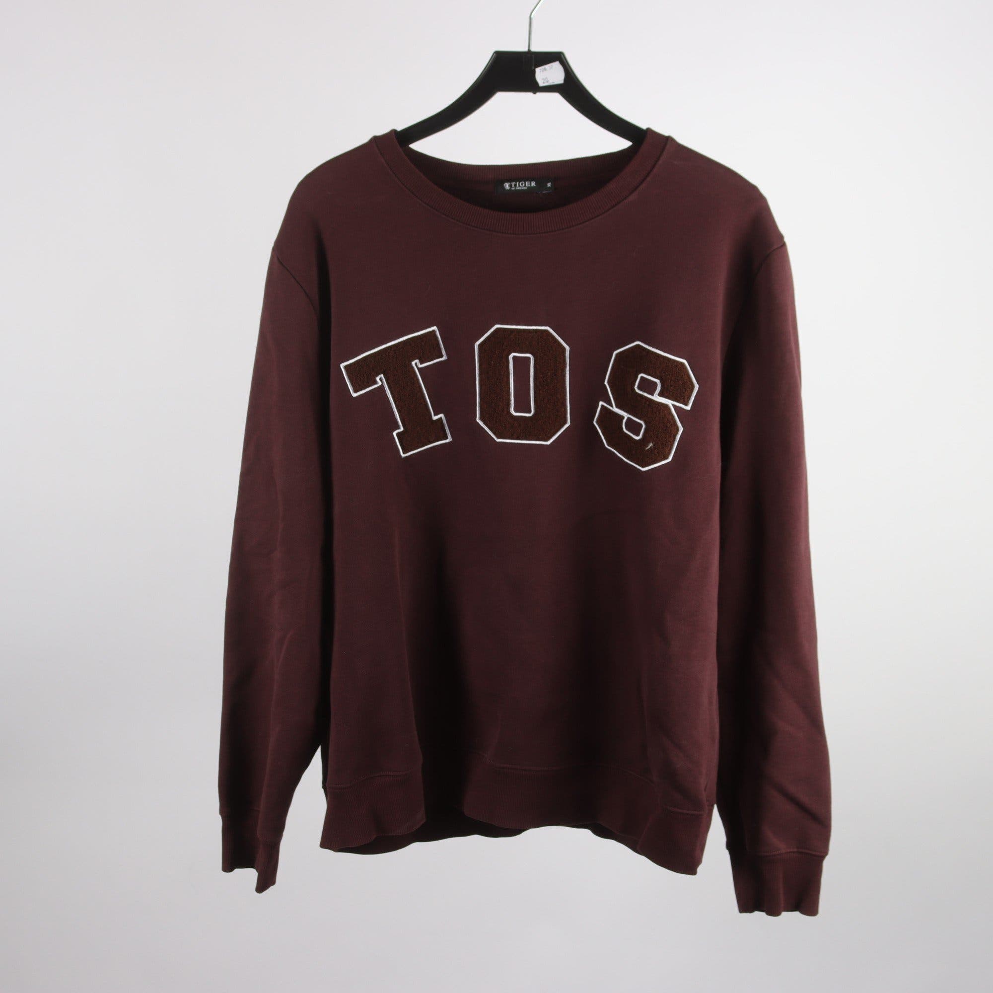 Sweatshirt, Tiger of Sweden, vinröd, stl. XL