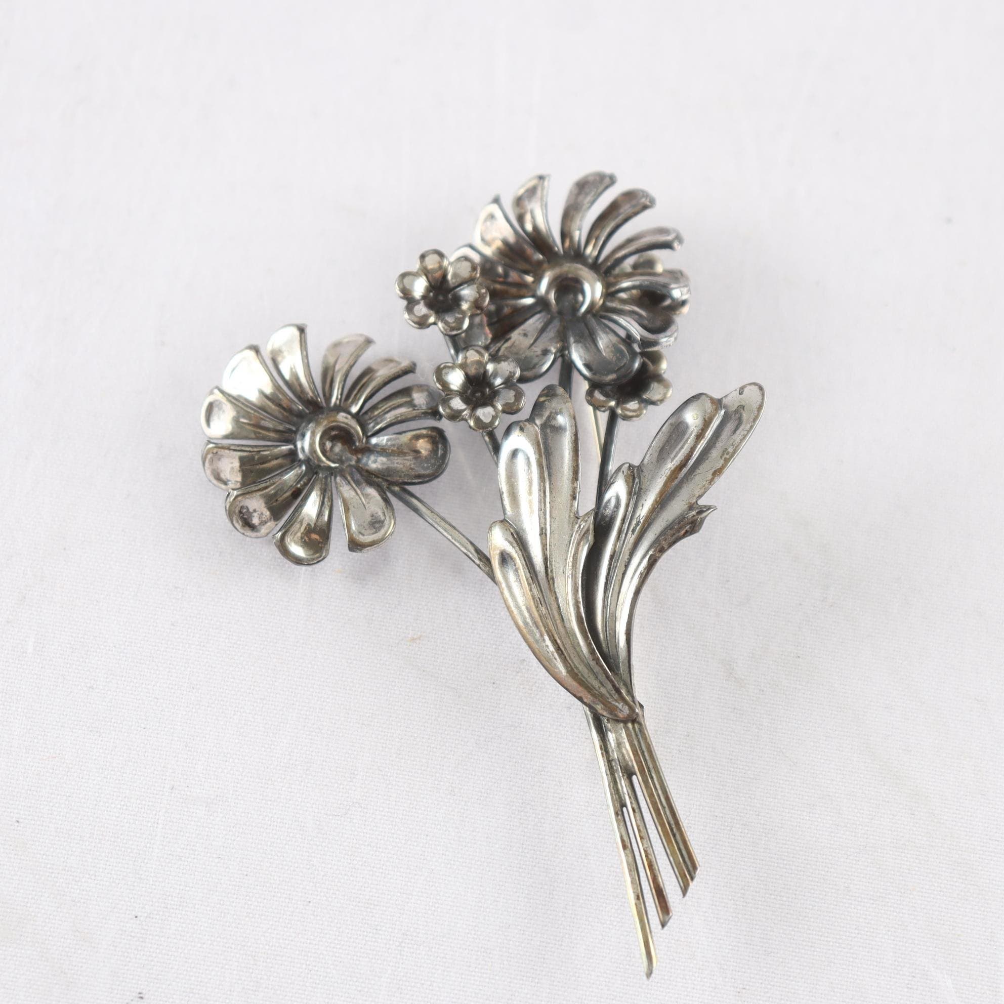 Brosch, silver
