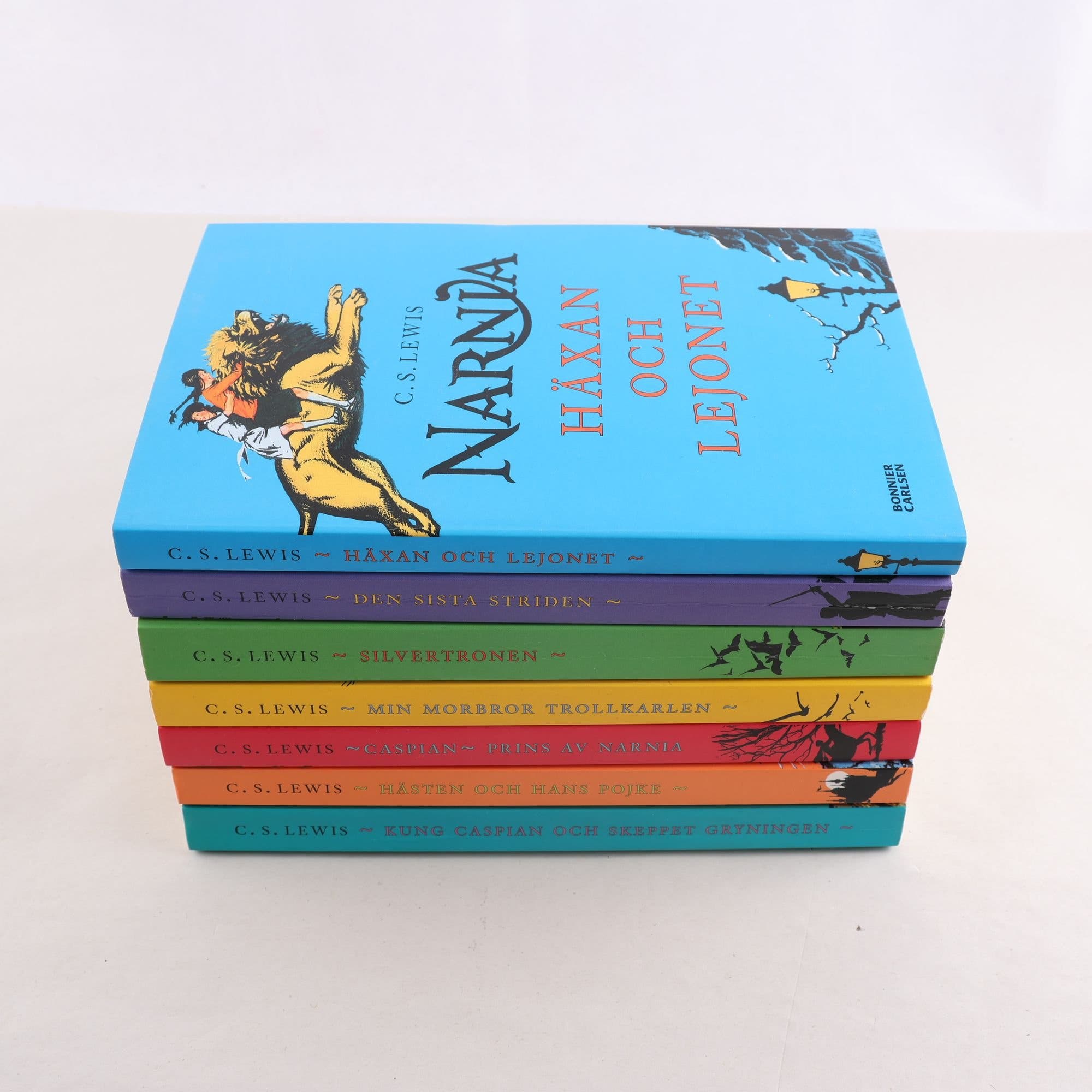 C.S. Lewis, Narnia, komplett serie med 7 volymer