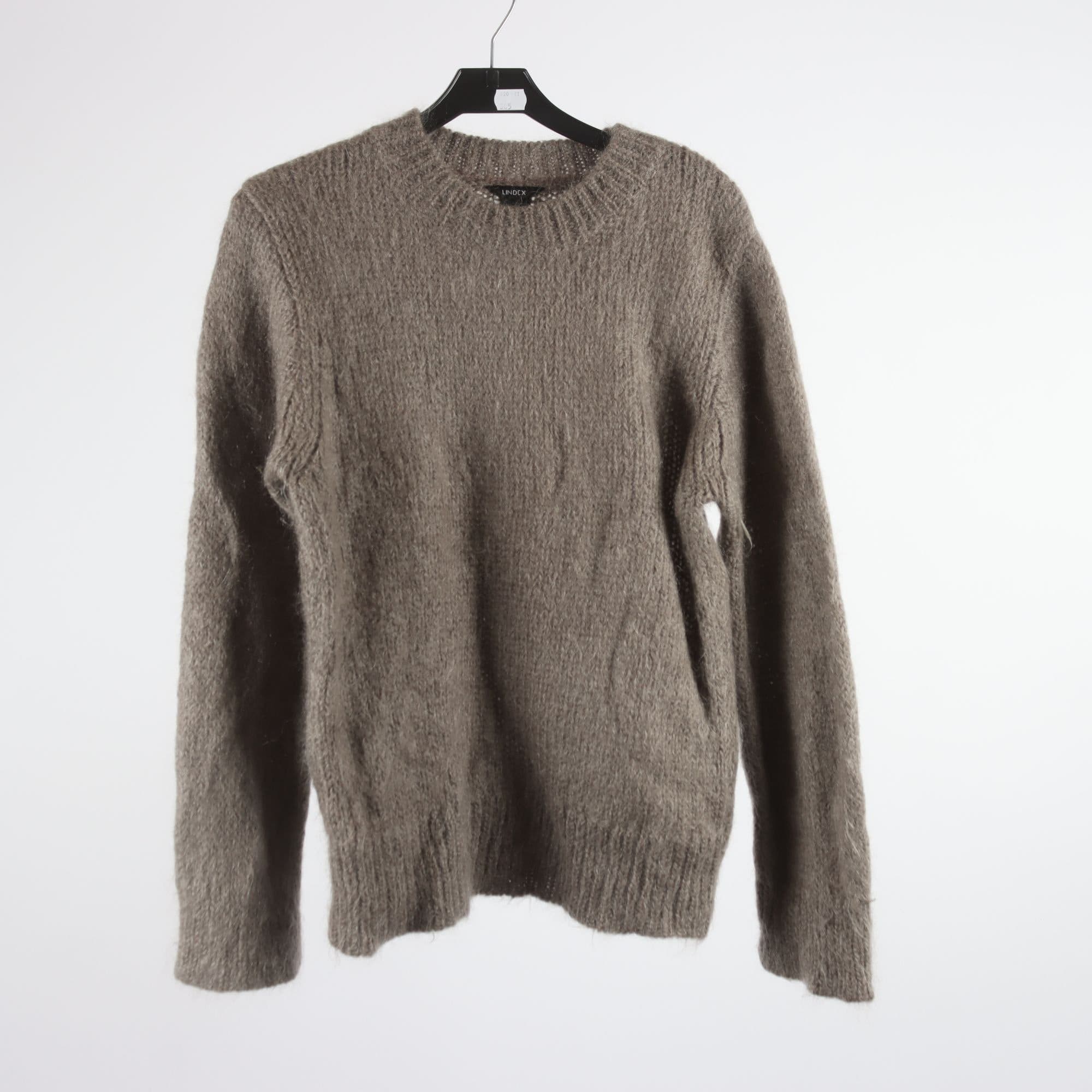 Tröja, Lindex, beige, ull, mohair, stl. XS.