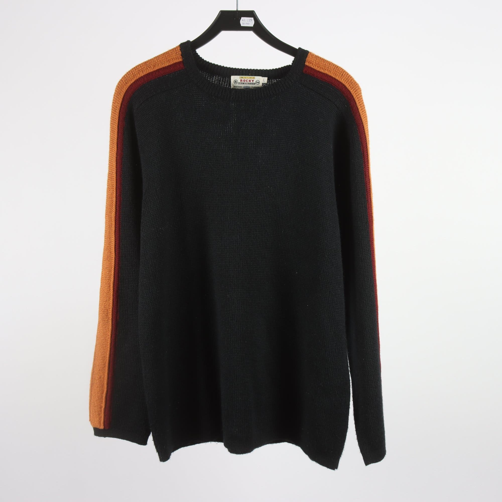 Stickad tröja, Rocky H&M, vintage, ullblandning, stl. L