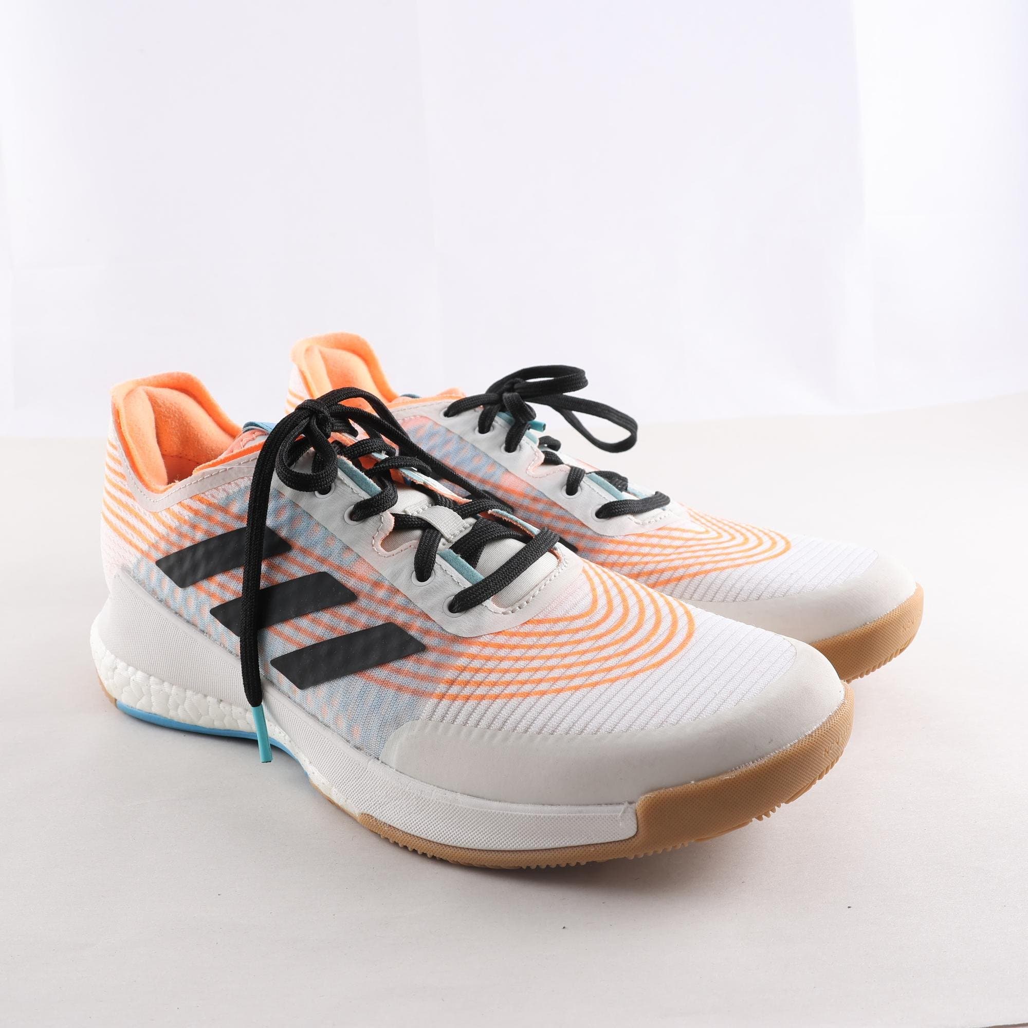 Sneakers, Adidas, vit, orange, stl. 41½