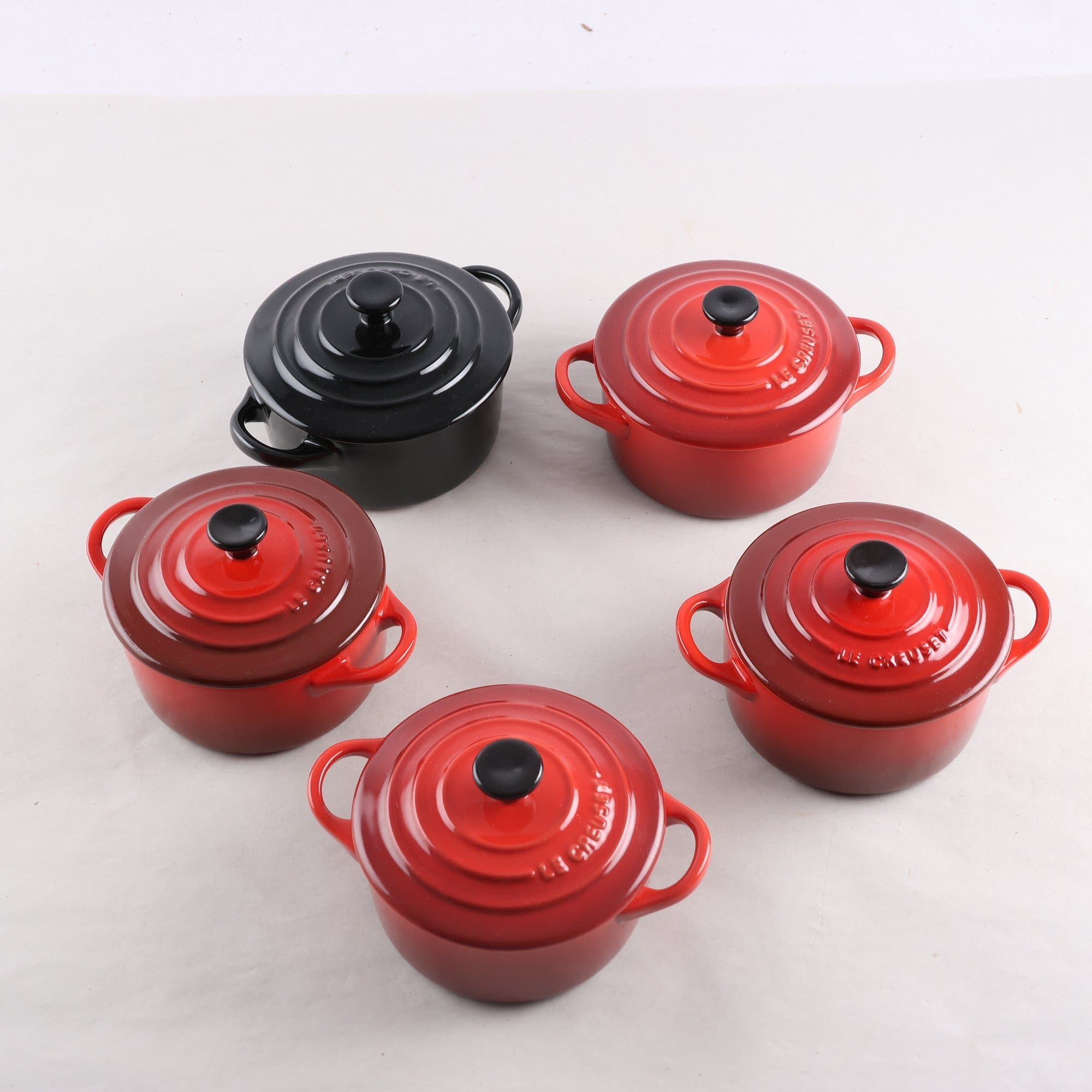 Små ugnsformar, Le Creuset, 5 st