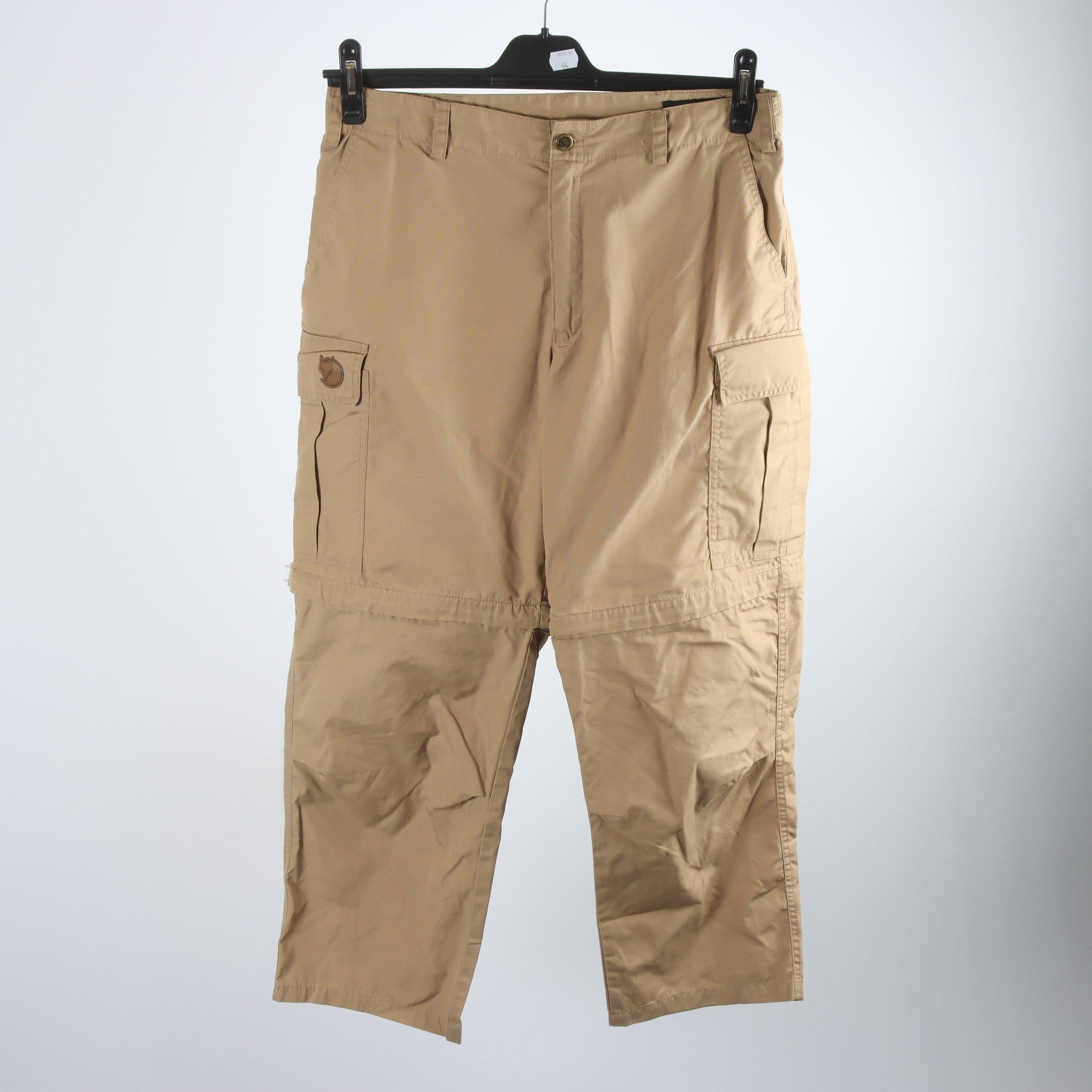 Fritidsbyxor, Fjällräven. khaki beige, stl. 38