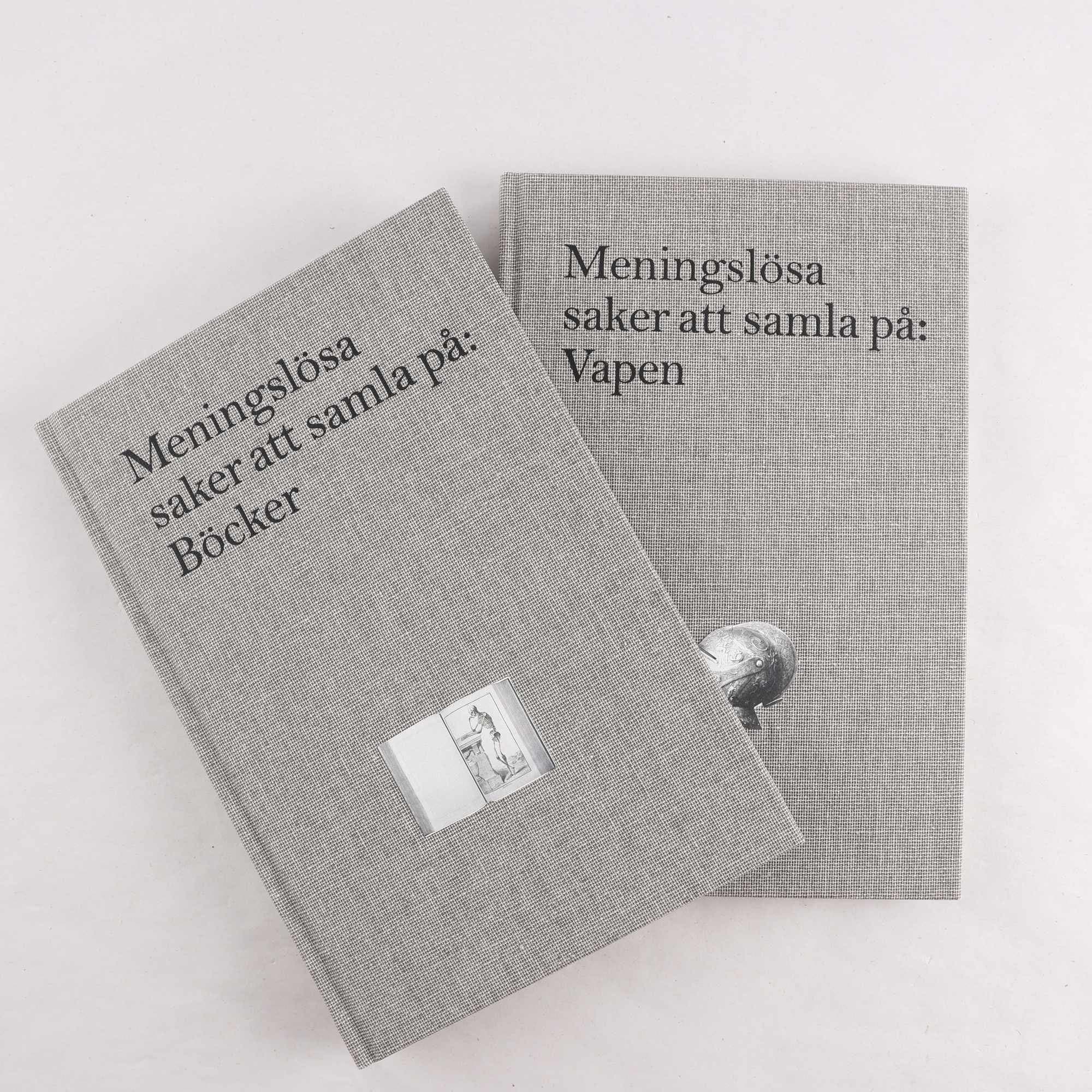 Meningslösa saker att samla på Vol. 1: Böcker & Vol. 2: Vapen