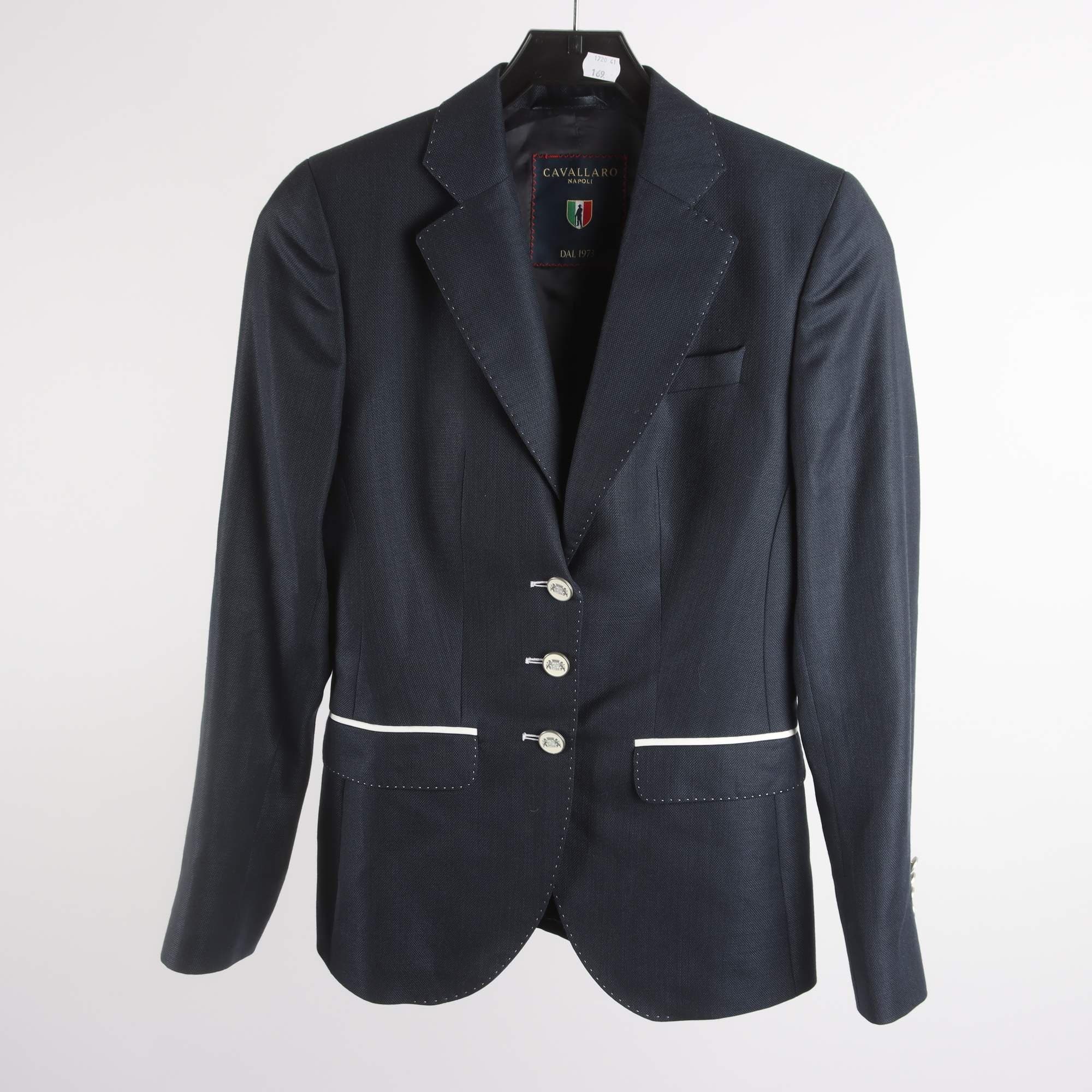 Kavaj, Cavallaro Napoli, blå, stl. 36