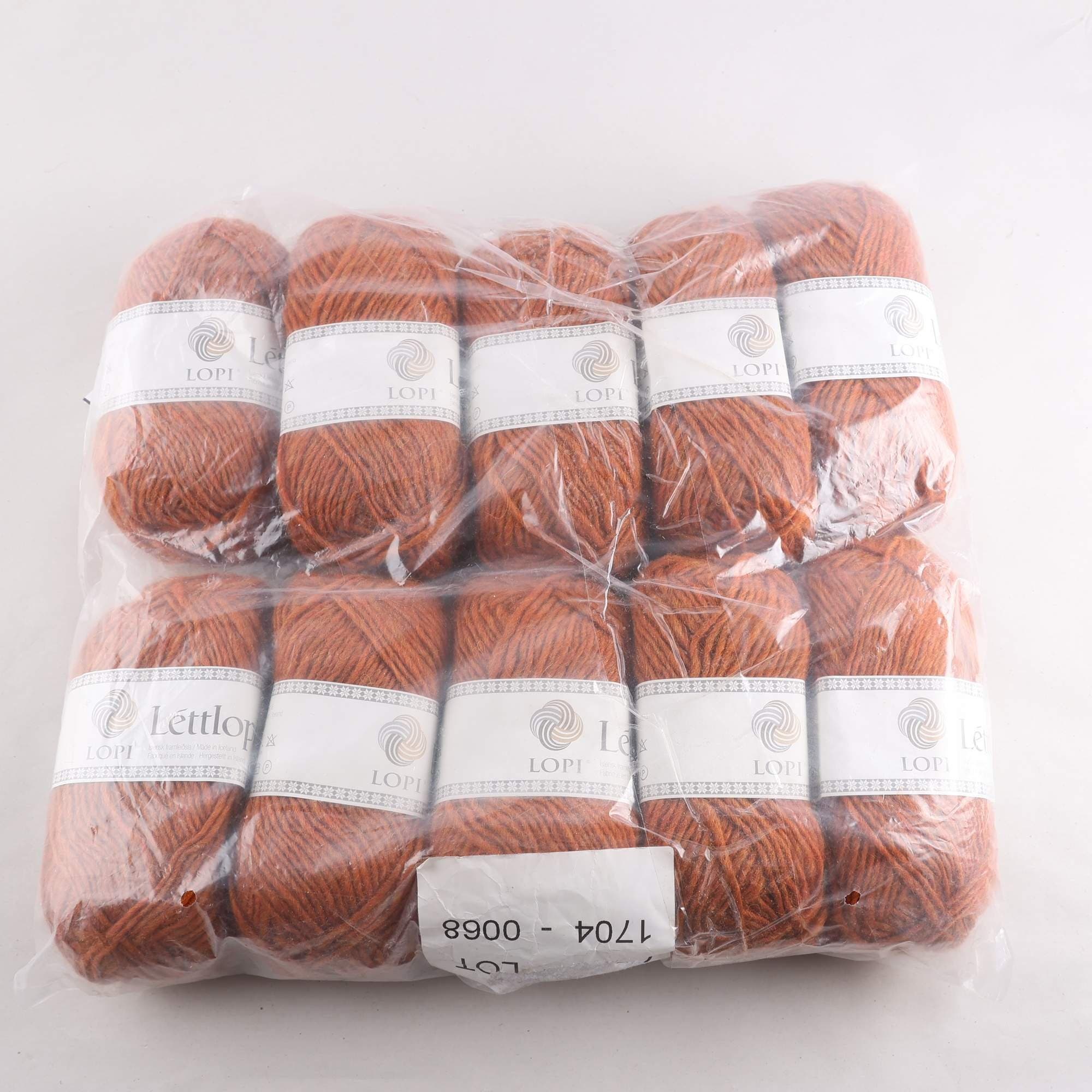 Garn, Lettlopi, brun, Island, 100% ull, 50gr.