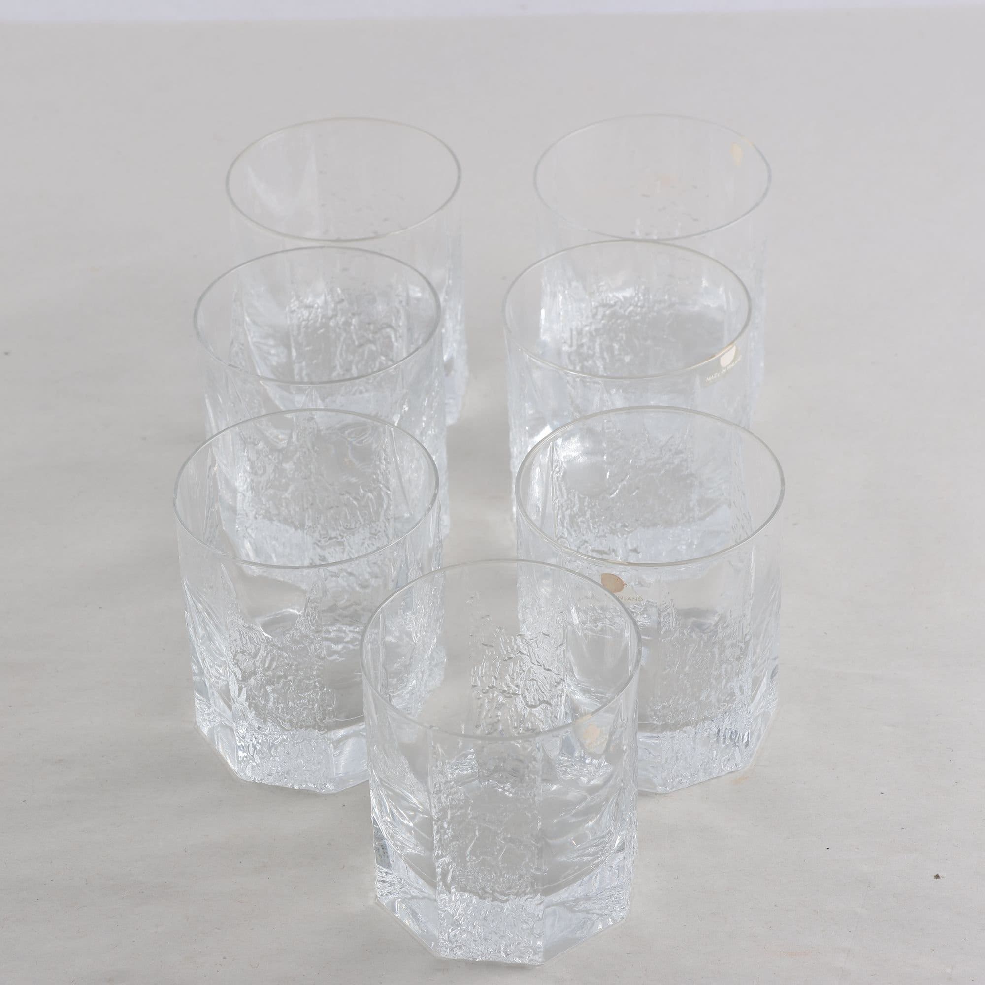 Glas, iittala, Timo Sarpaneva ”Kalinka”, 7 st. Samfraktas ej