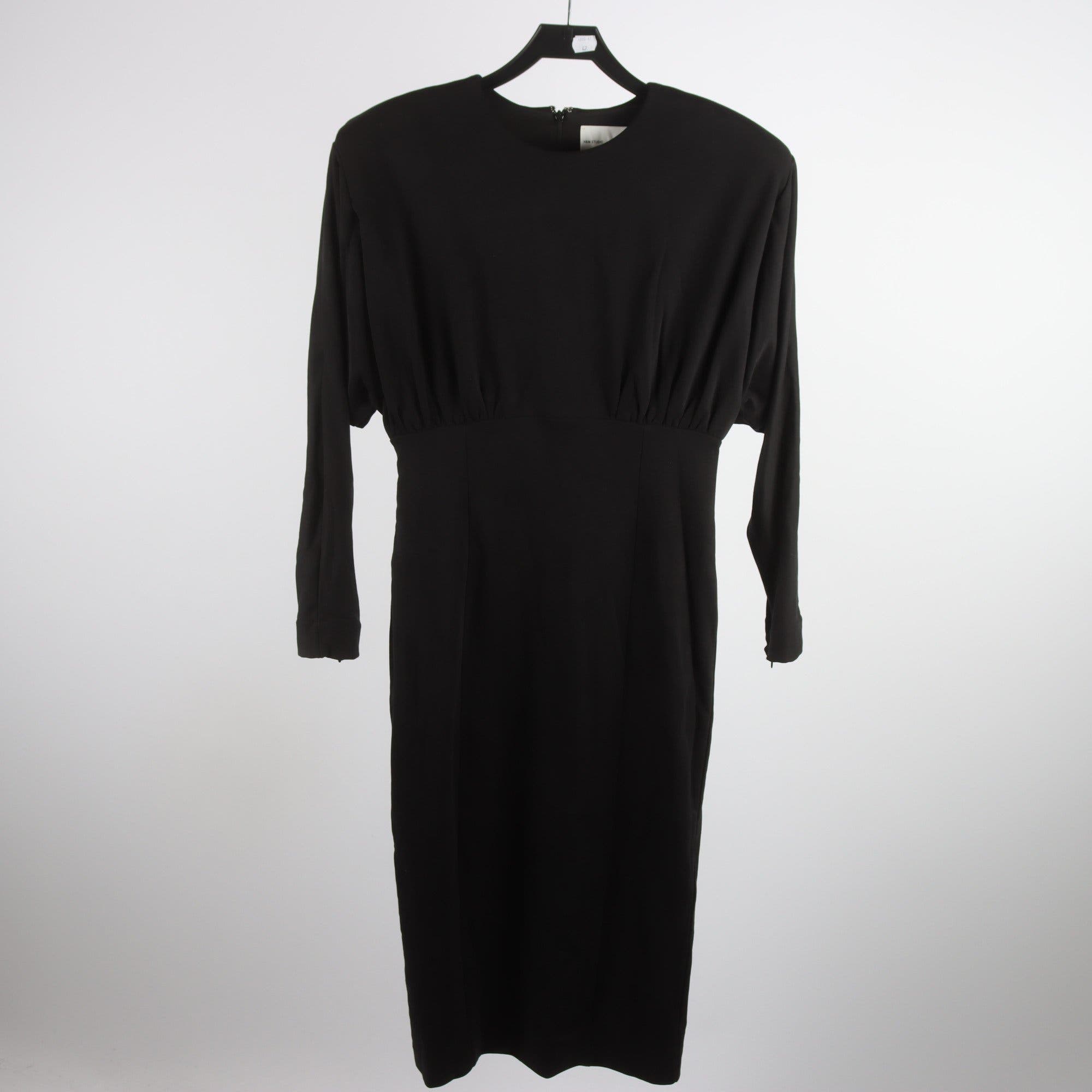 Klänning, H&M Studio S/S 2025, svart, stl. M