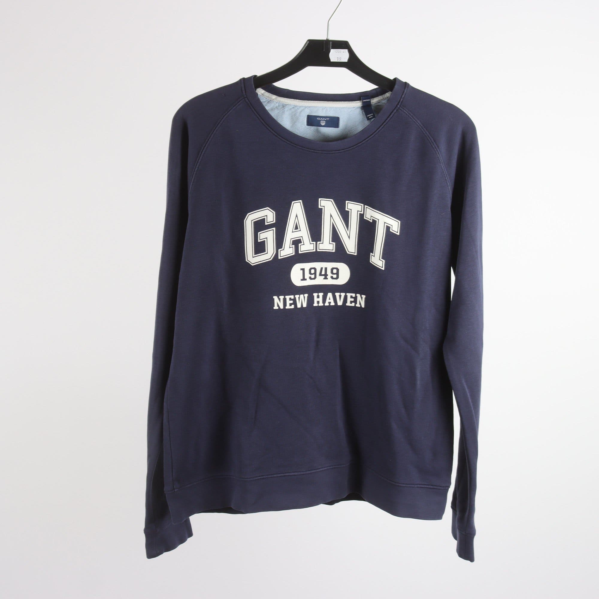 Sweatshirt, Gant, blå, stl. M