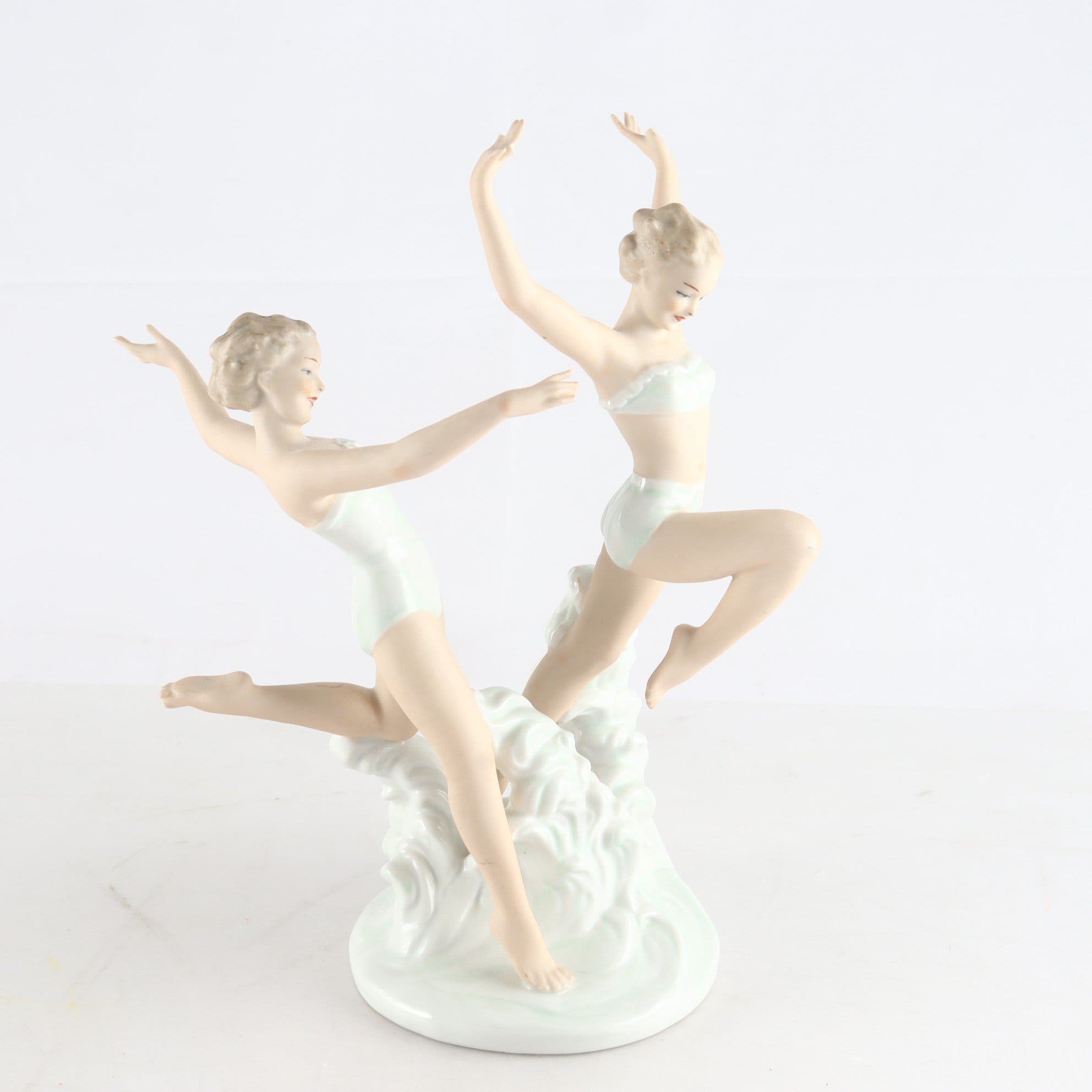 Figurin, Wallendorf, Schaubach Kunst, Tyskland. Samfraktas ej.