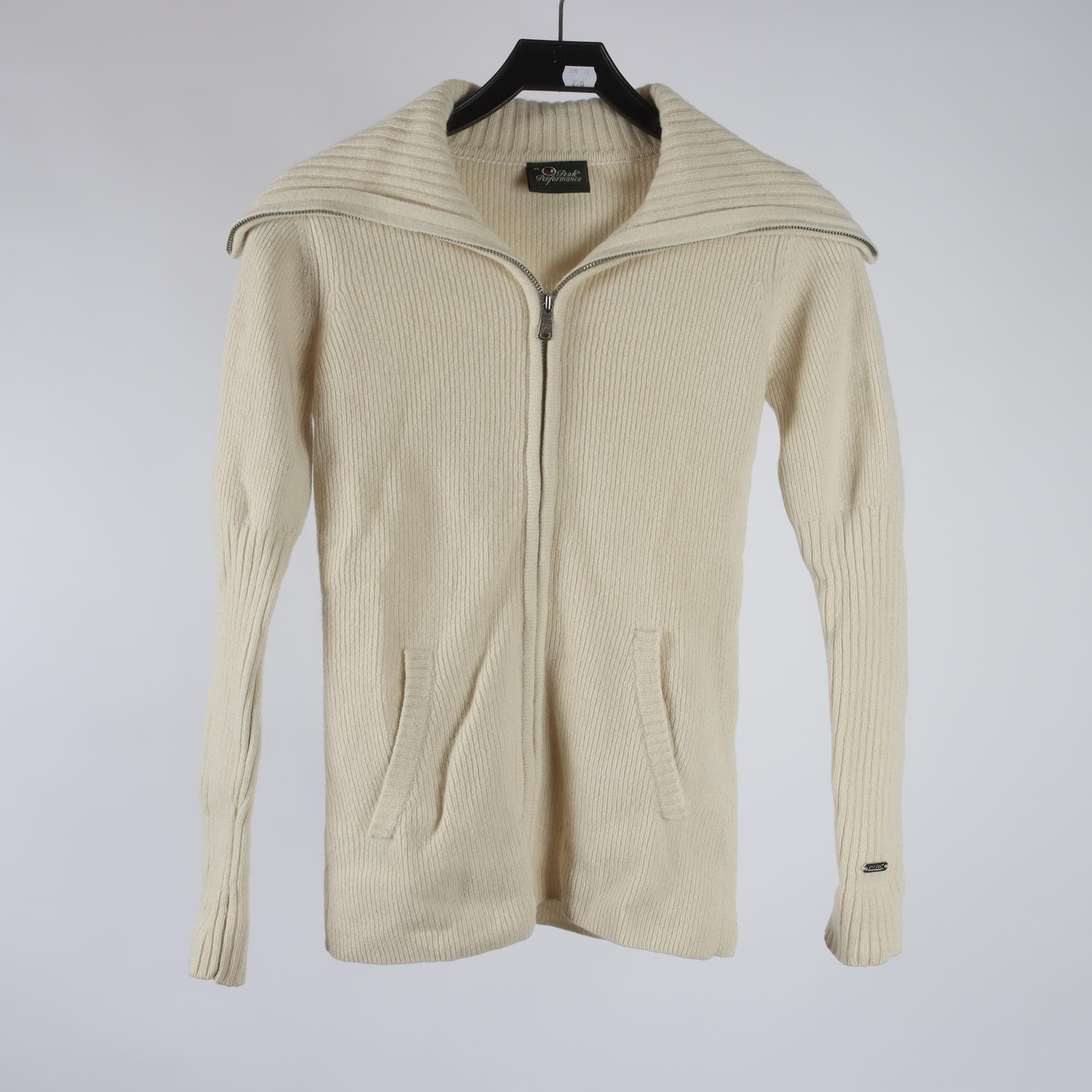Tröja, Peak Performance, benvit, , 100% ull, stl. XS.