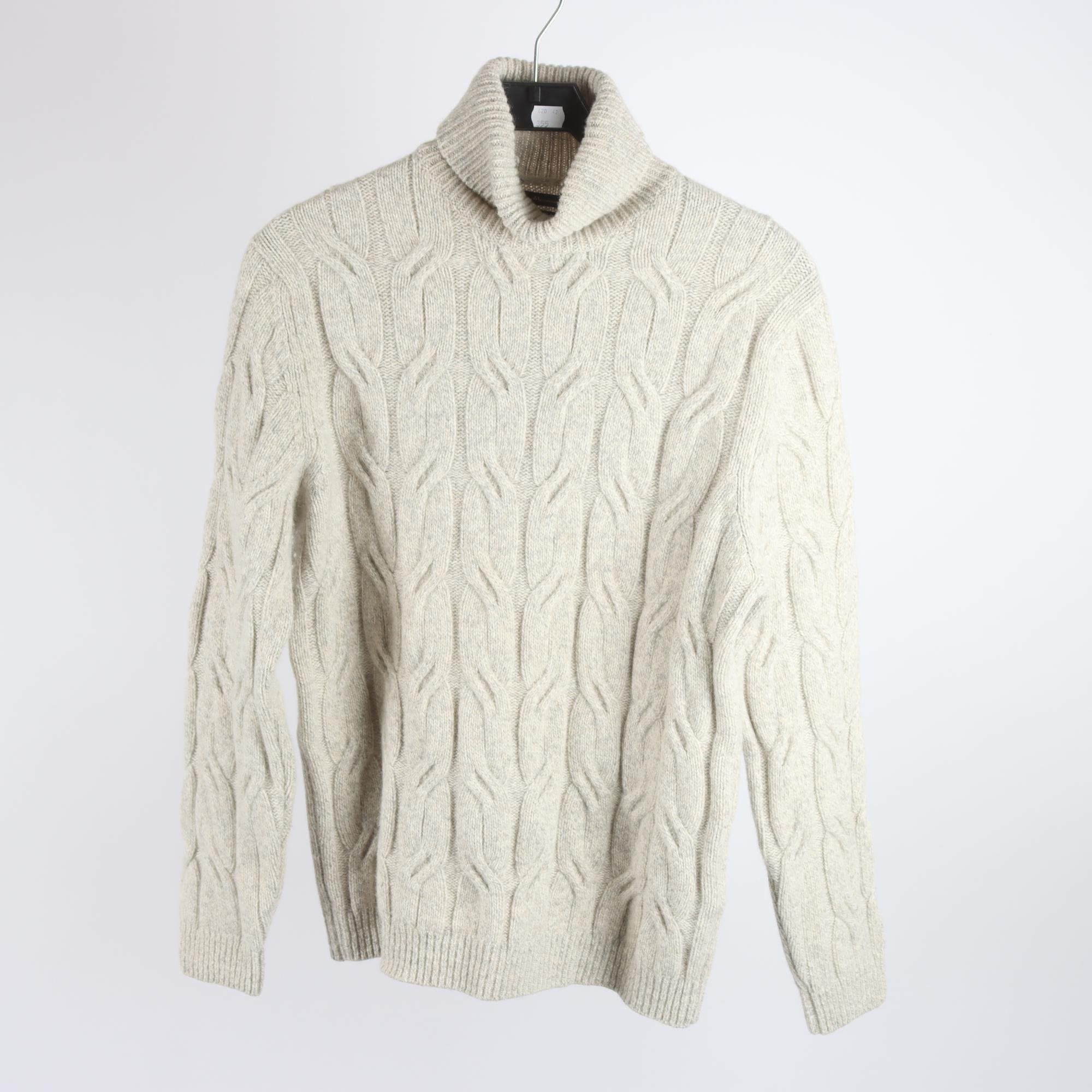 Polotröja, Massimo Dutti, benvt, ull, yak, stl. M.