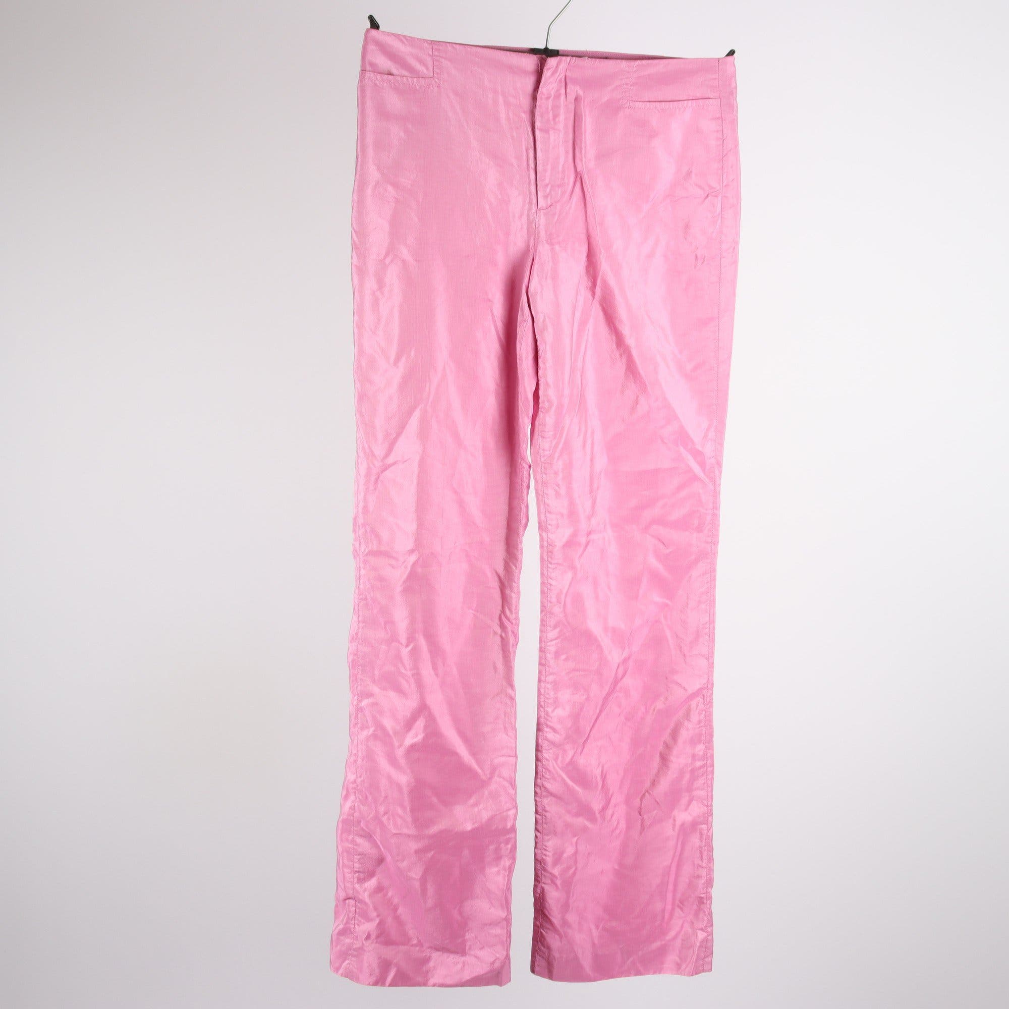 Byxor, Ralph Lauren, 2-pack, rosa, orange, 65% silke, stl. 36.
