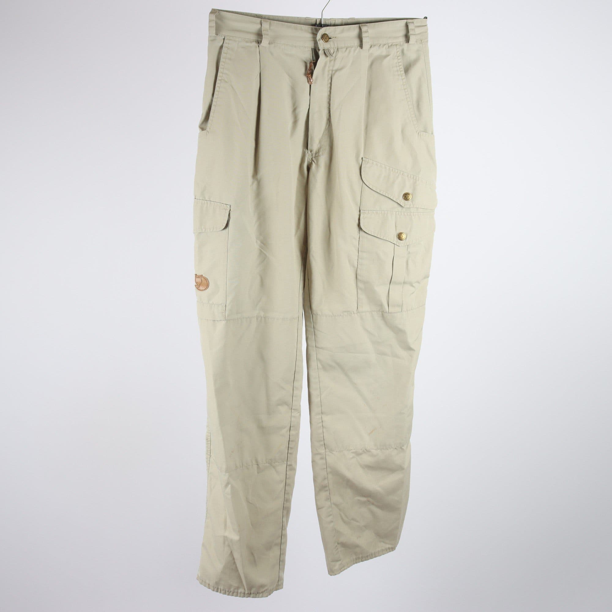 Friluftsbyxor, Fjällräven, beige, stl. 42.
