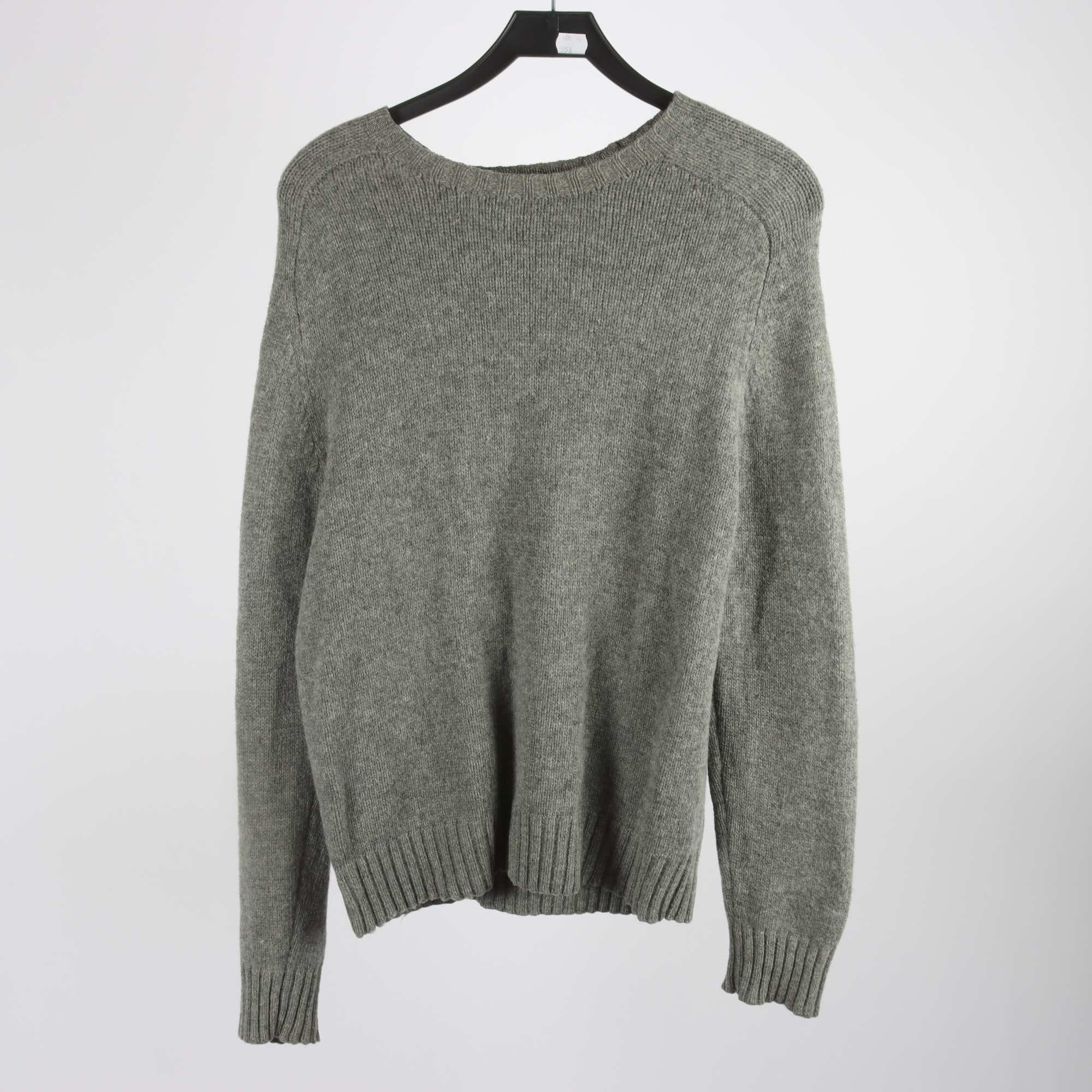 Tröja, Polo Ralph Lauren, grå, 100% ull, stl. L.