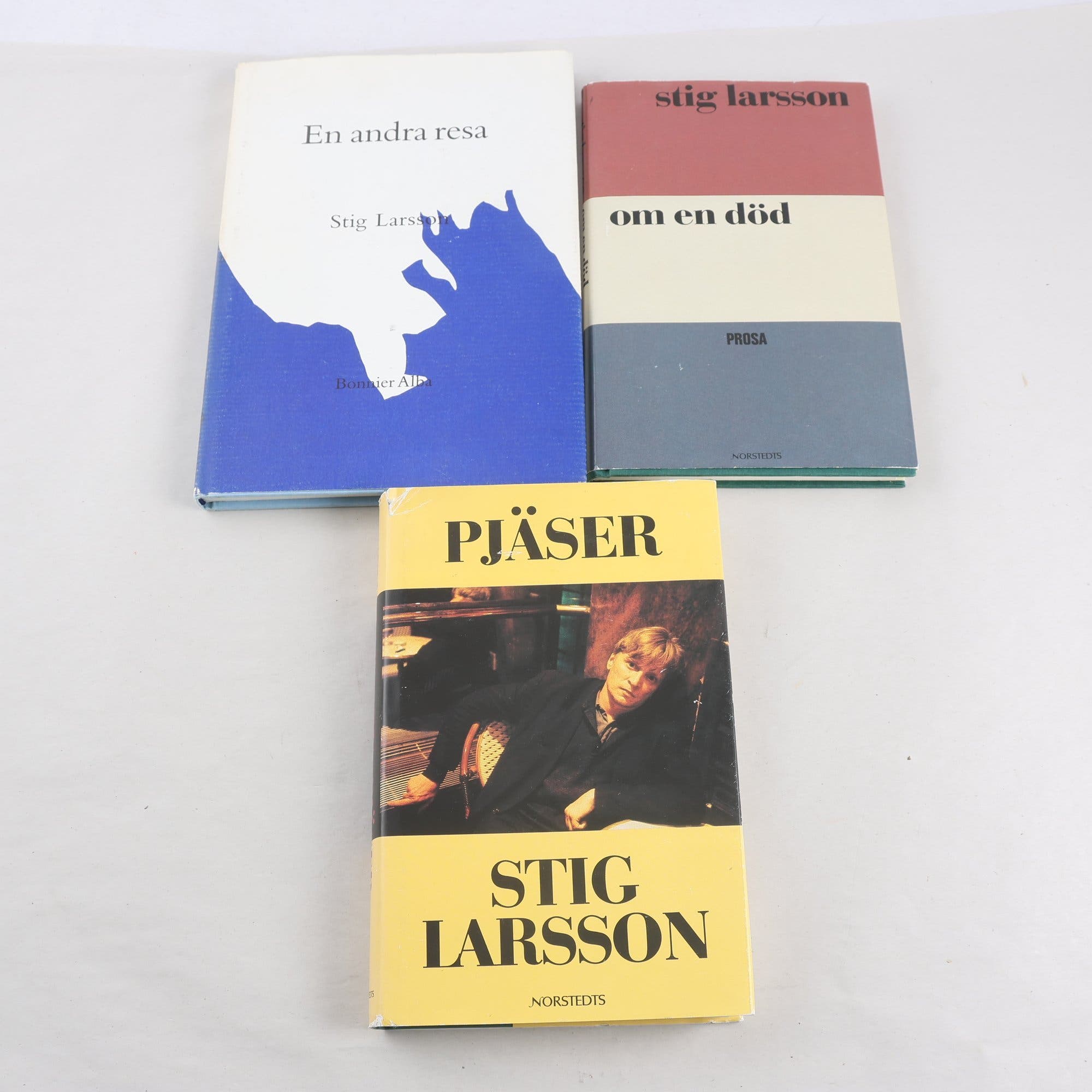 Stig Larsson, En andra resa + Pjäser + Om en död