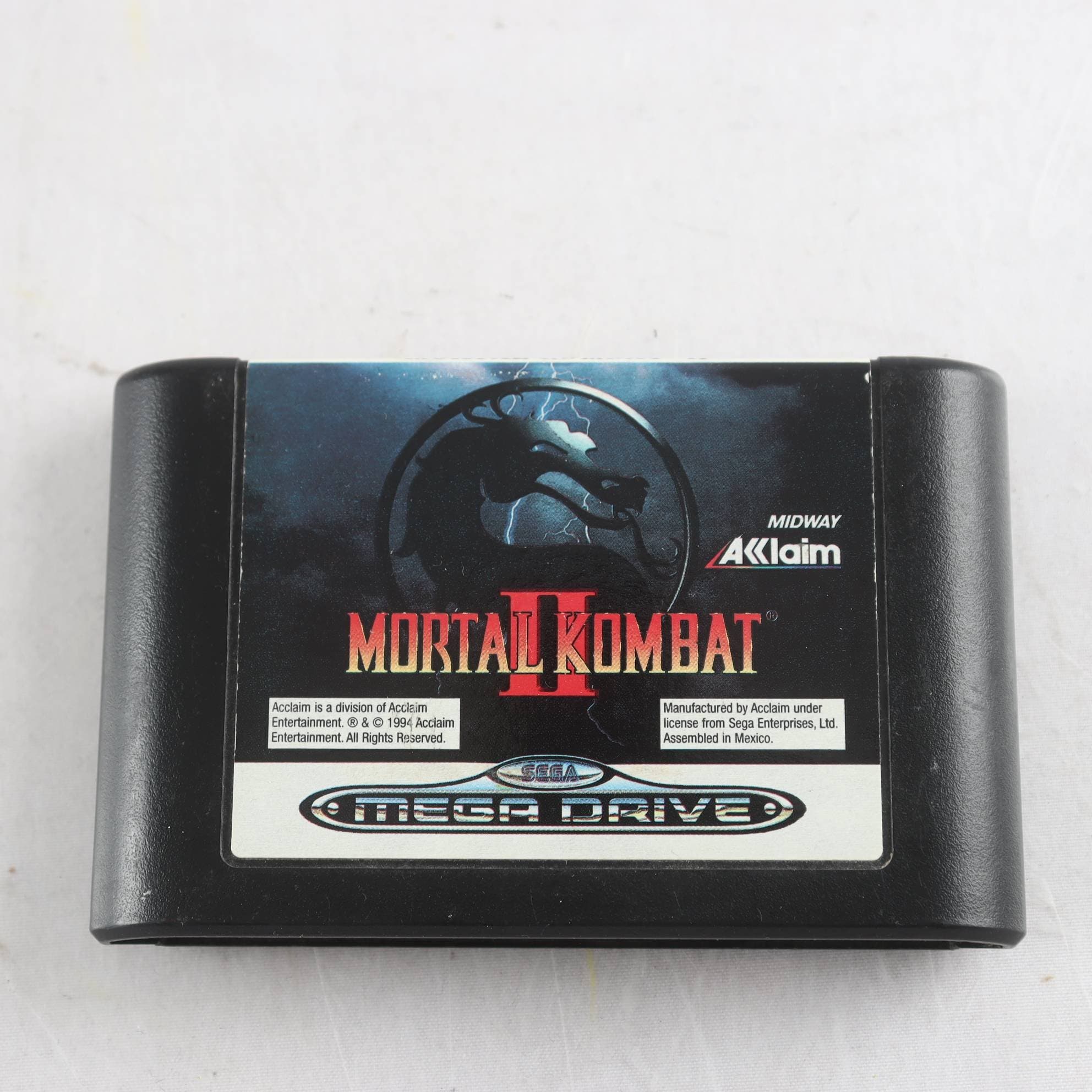 Spel, Sega Megadrive, Mortal Kombat II