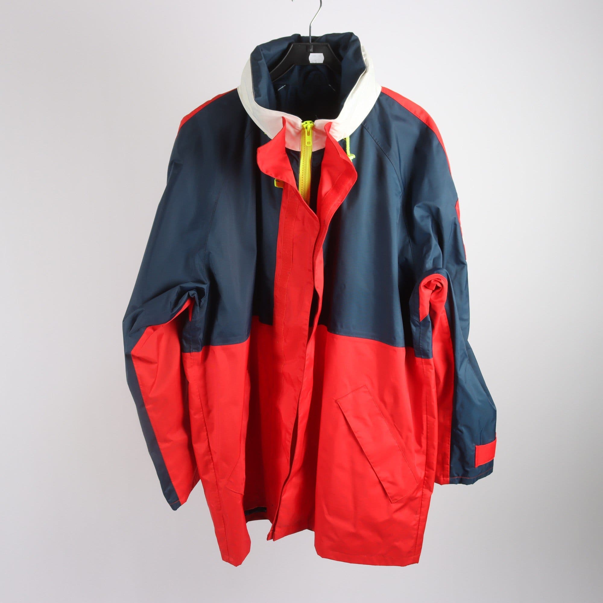 Seglarjacka, Helly Hansen, blå, röd, stl. L.