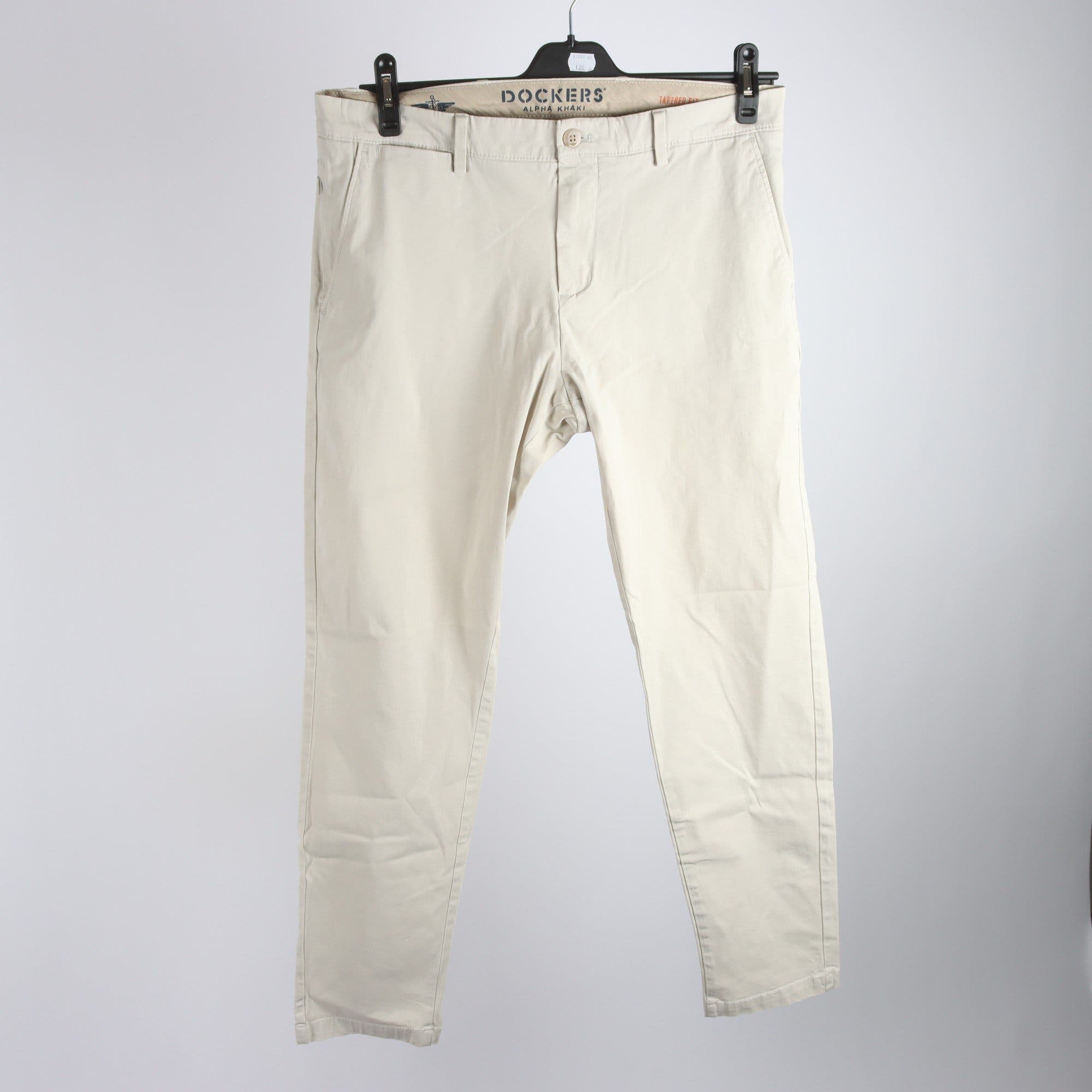 Byxor, Dockers, khaki beige, stl. W33 L32