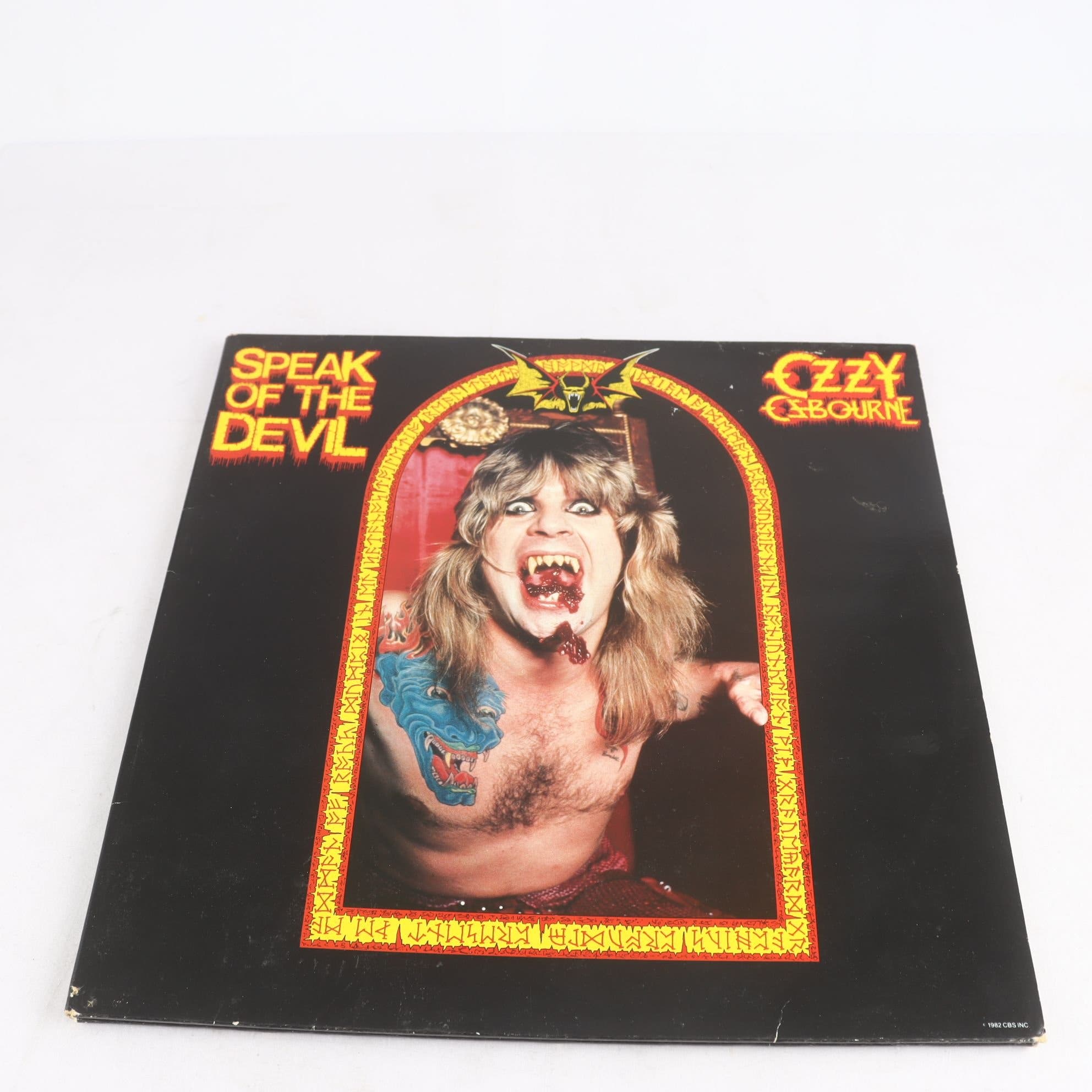 LP Ozzy Osbourne, Speak Of The devil