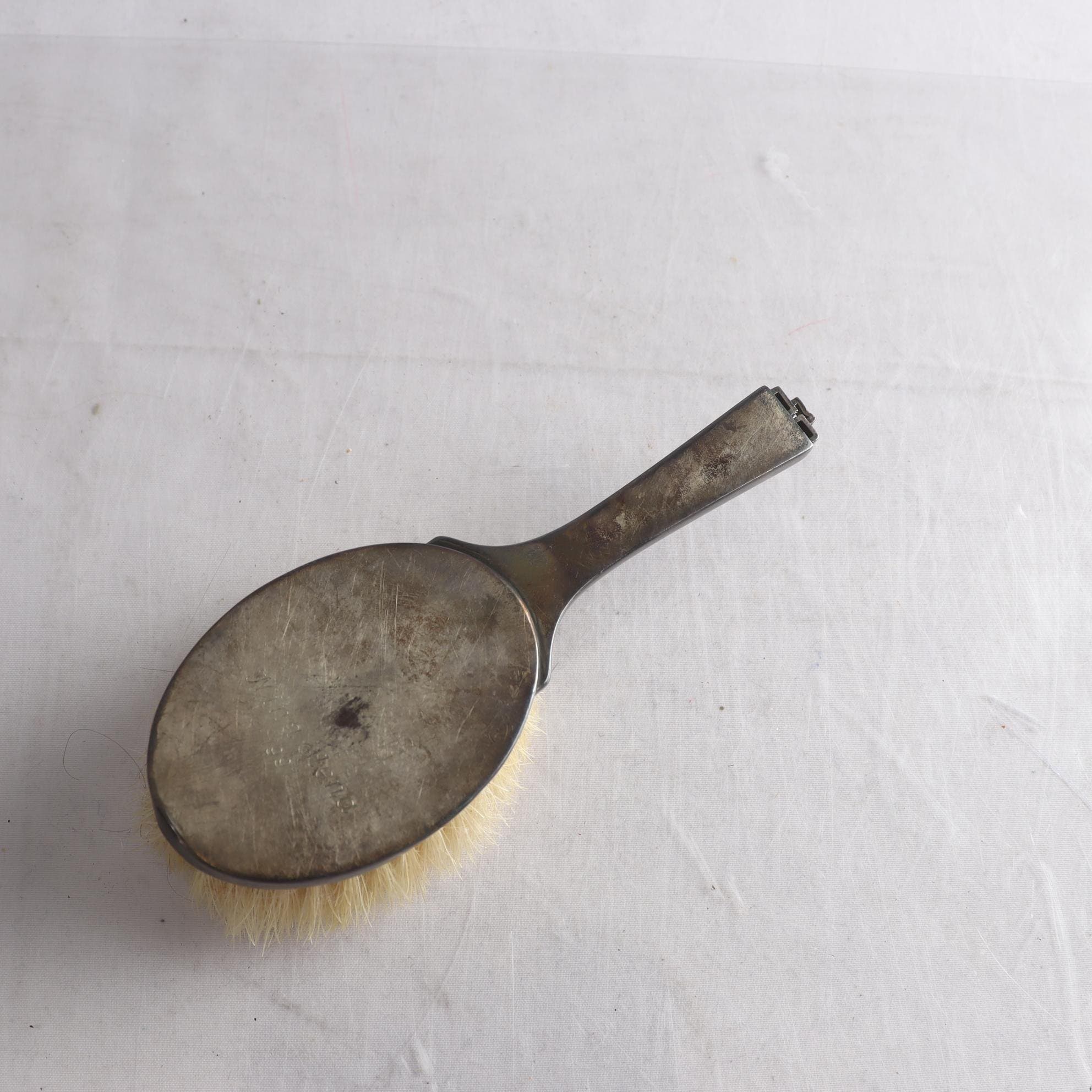 Klädborste, silver, Johannes Siggard, Danmark, 1945