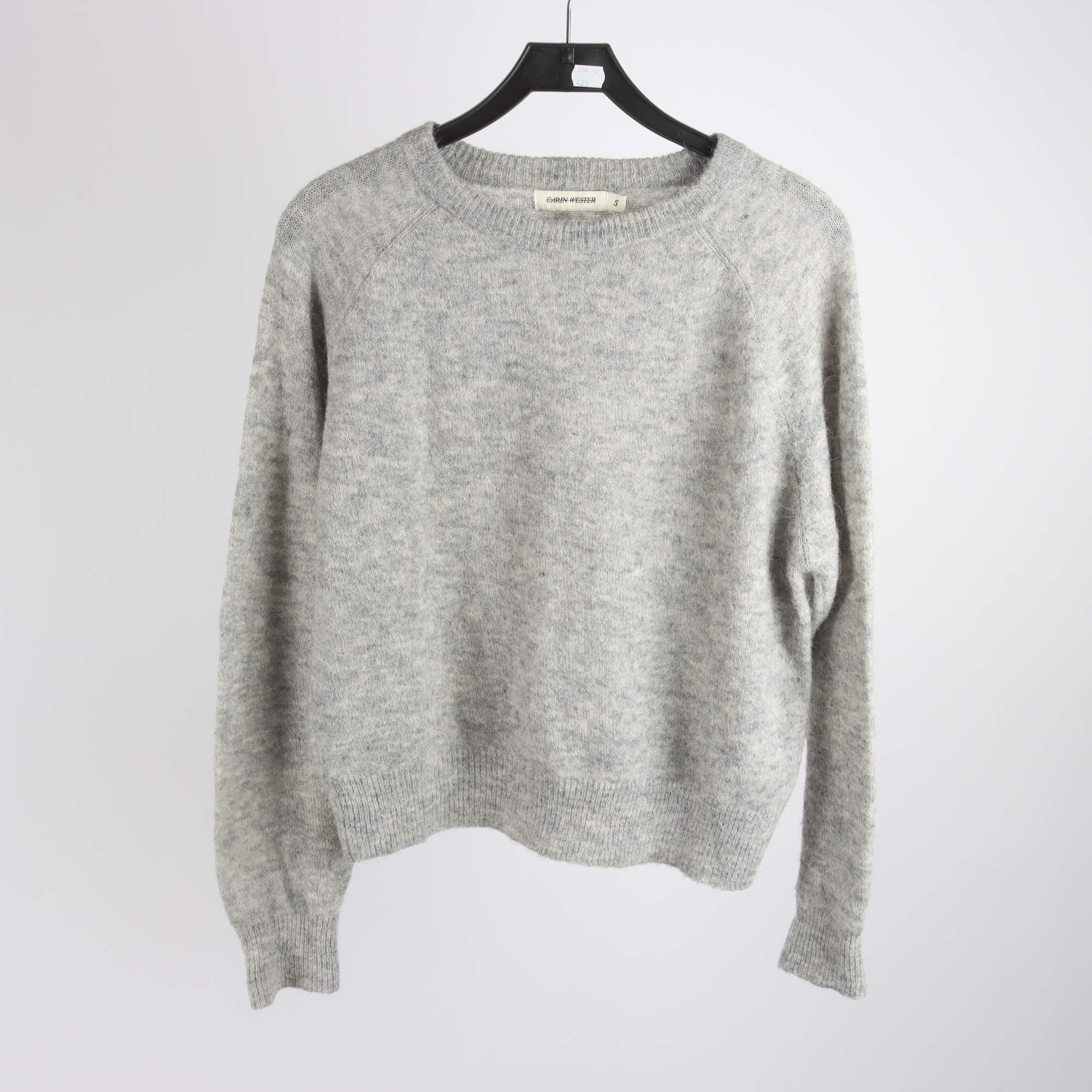 Tröja, Carin Wester, grå, ull, alpaca, stl. S.