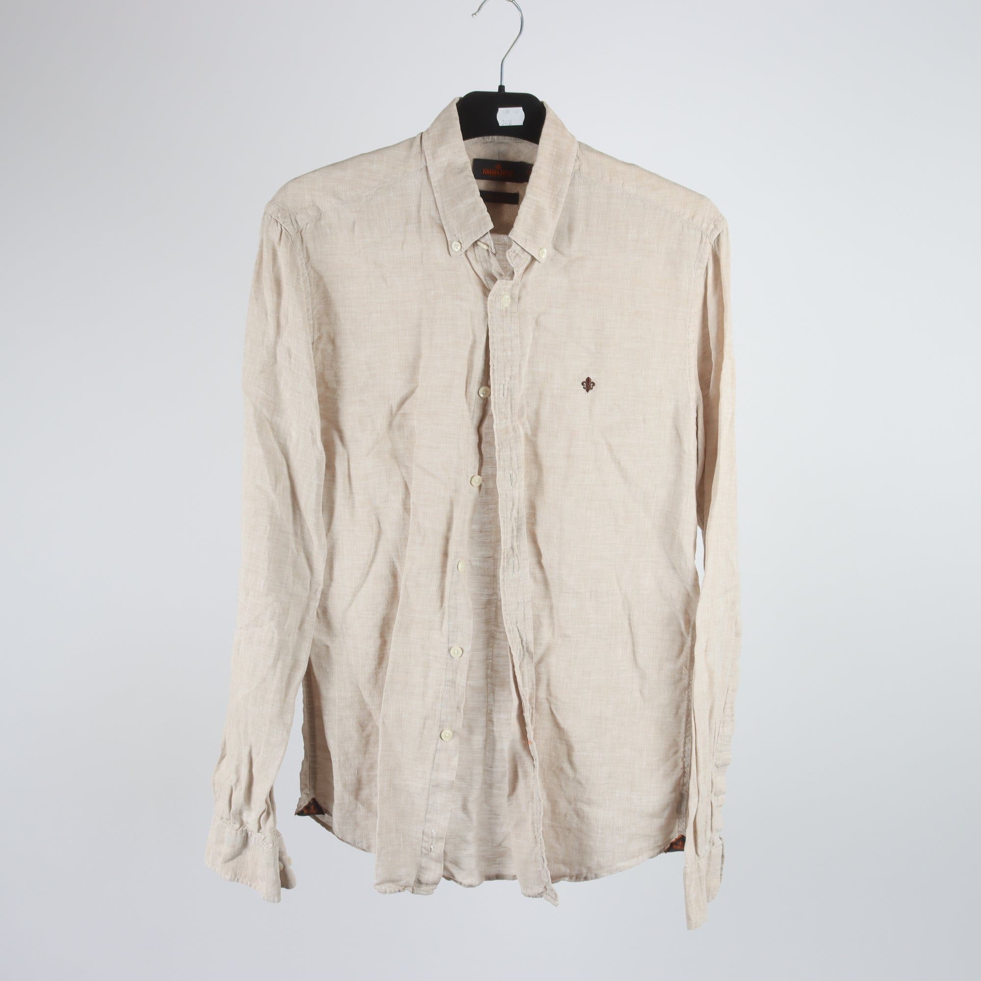 Skjorta, Morris, beige, 100% lin, stl. S.