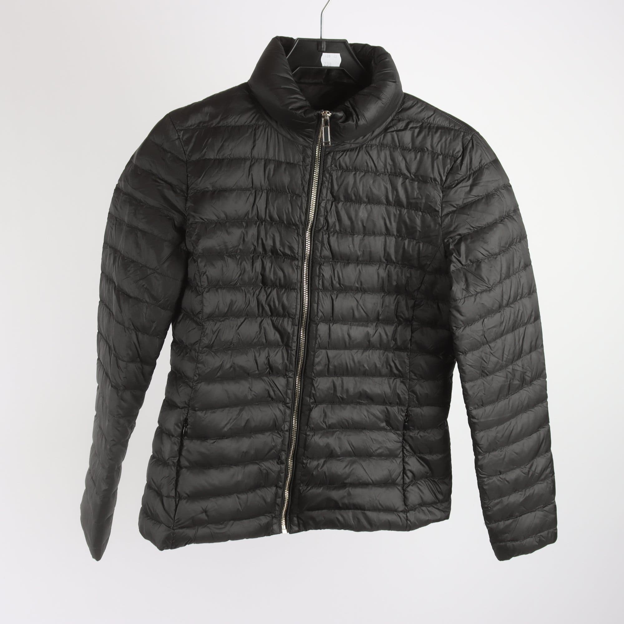 Dunjacka, Massimo Dutti, svart, stl. M.