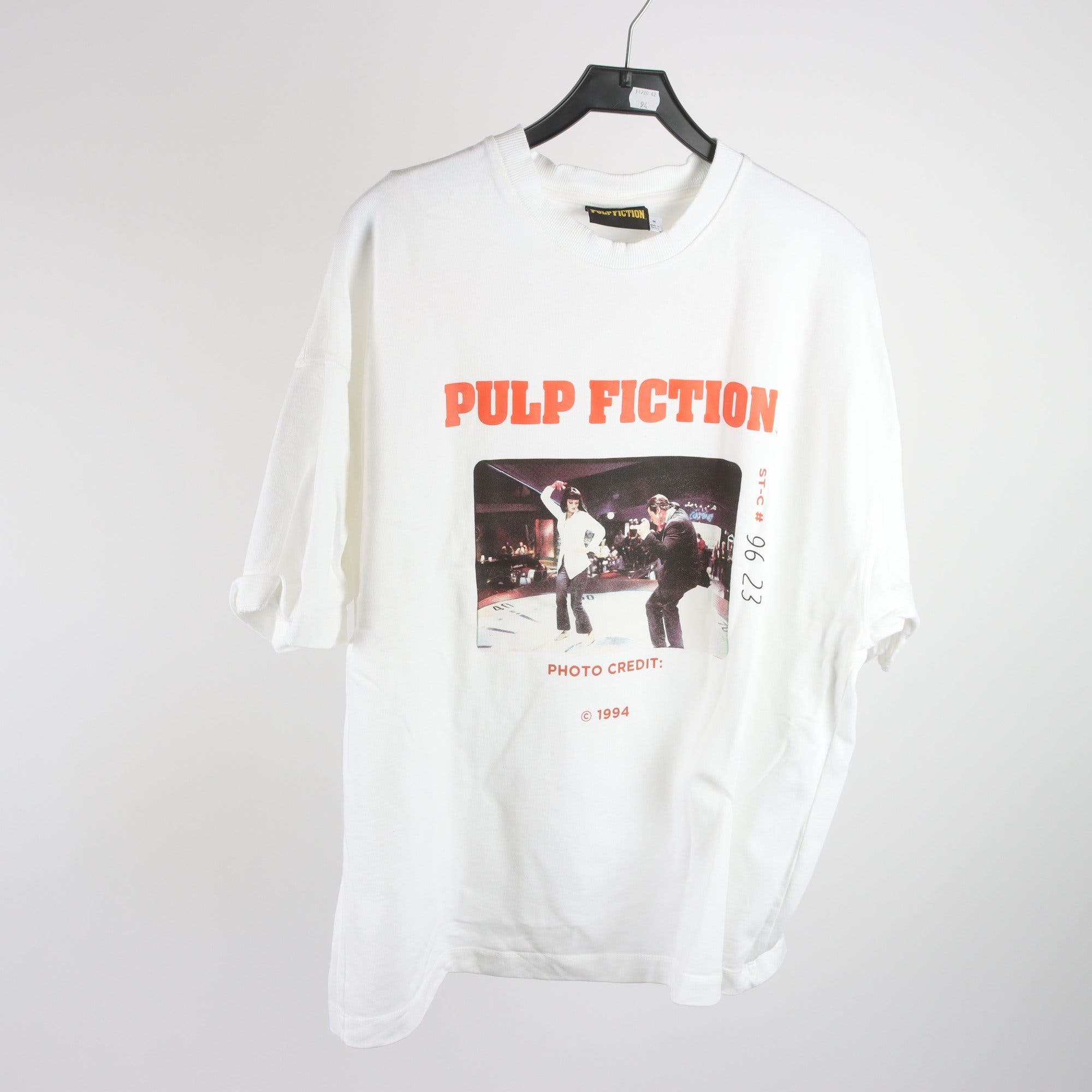 Tröja, Pulp Fiction, vit, stl. M