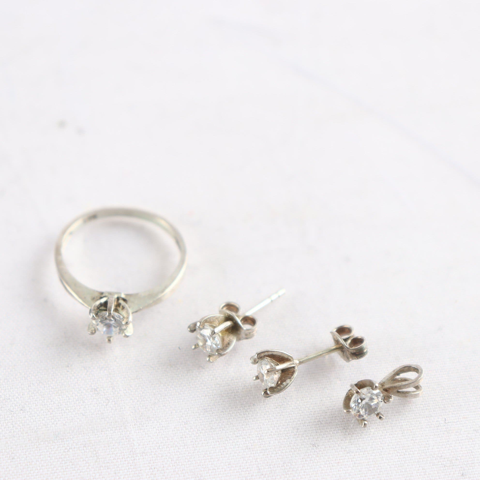 Smyckesset, silver 925