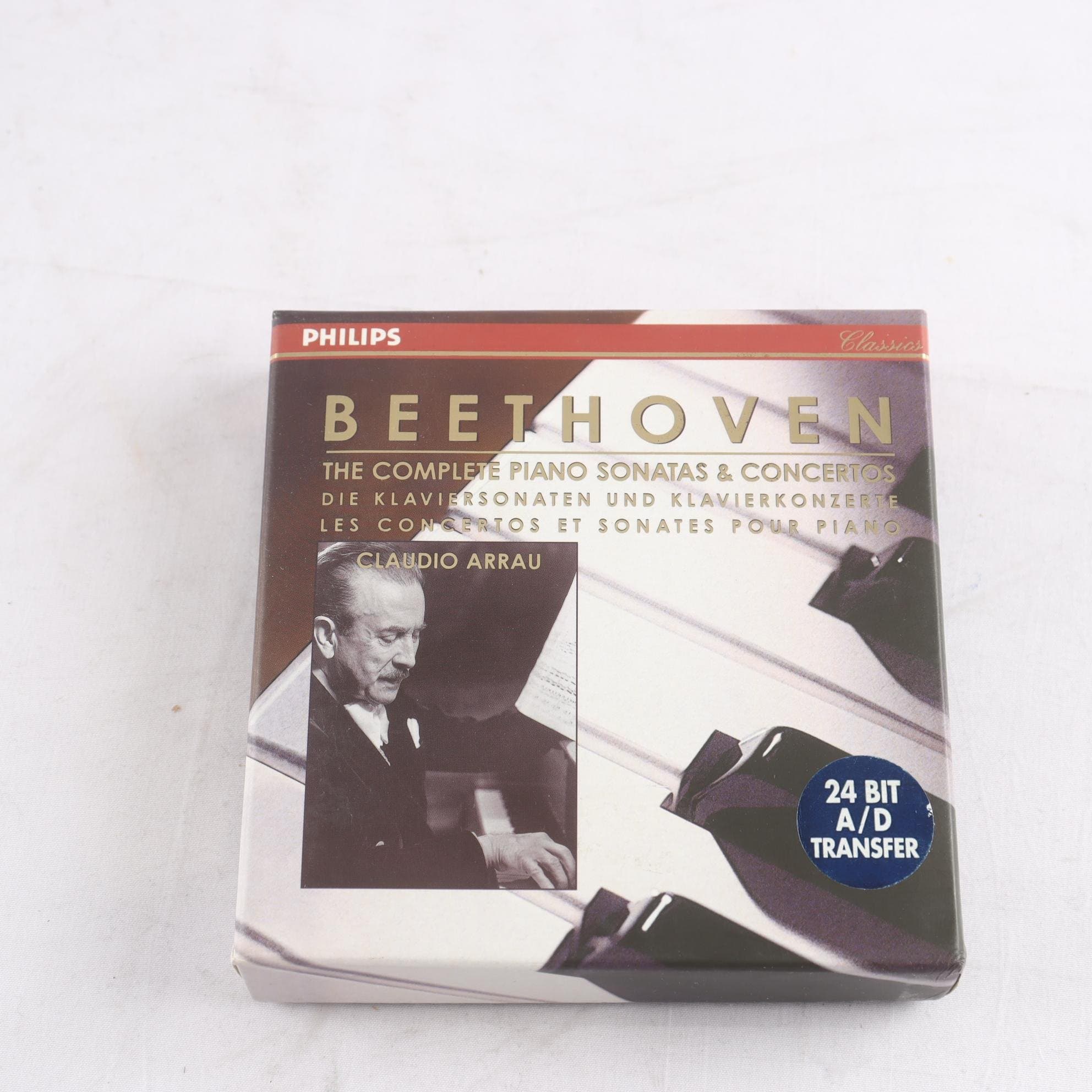 CD Beethoven,Claudio Arrao The Complete Piano Sonatas & Concertos