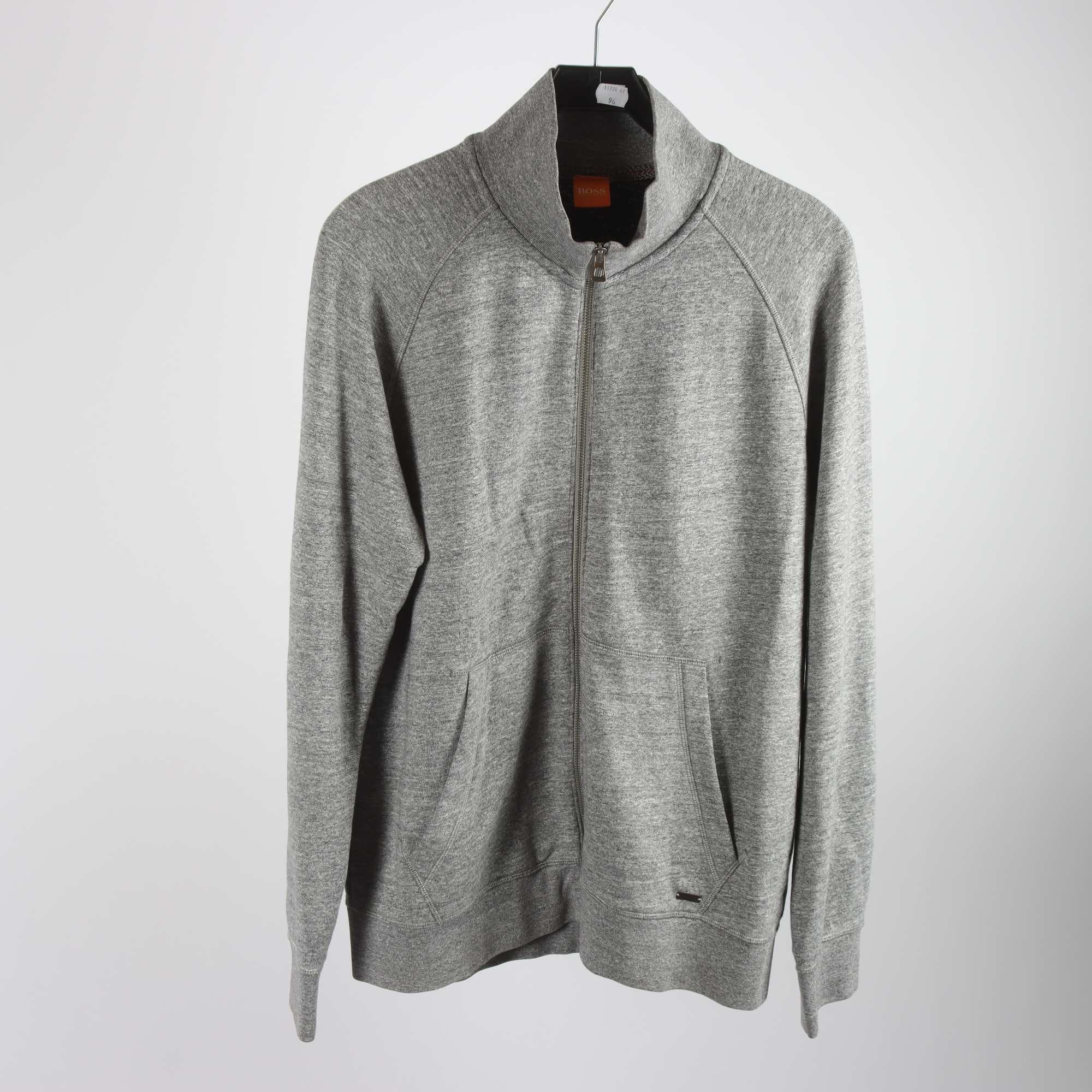 Ziptröja, Hugo Boss, grå, stl. XL